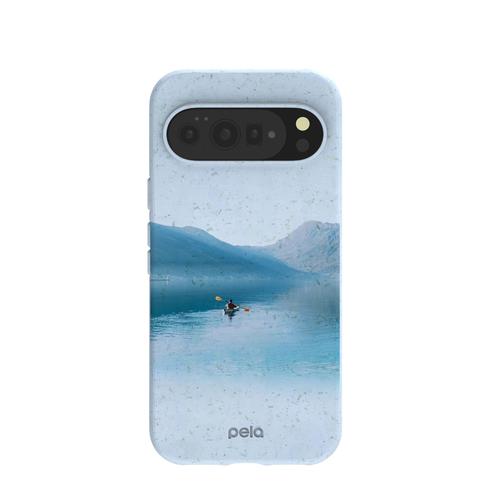 Powder Blue Serene Google Pixel 10 Pro XL Case Refurbished - Pela Case refurbished available on Cerqular