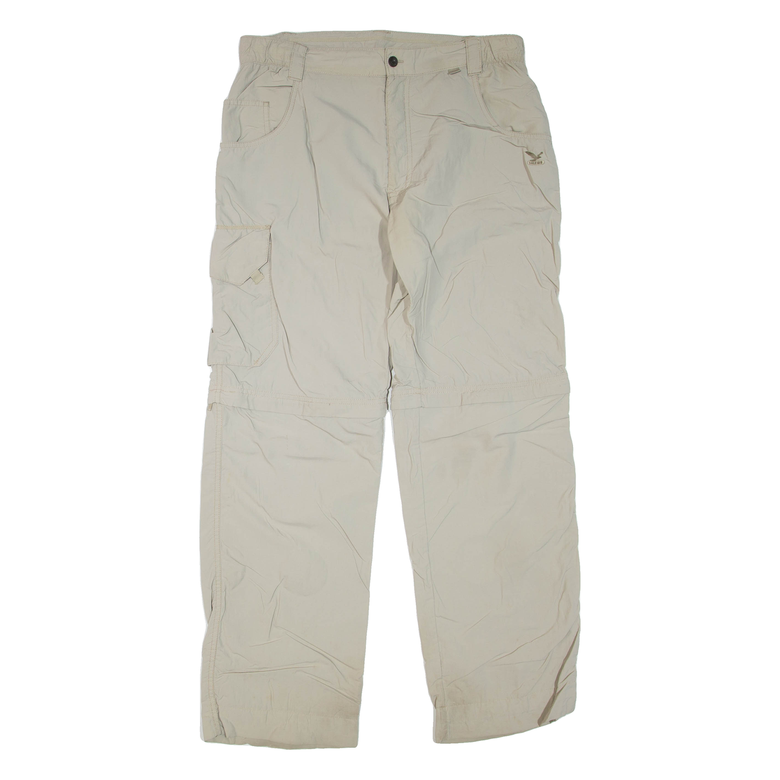 SALEWA Mens Trousers Beige Regular Straight W34 L31 Refurbished - N/A refurbished available on Cerqular