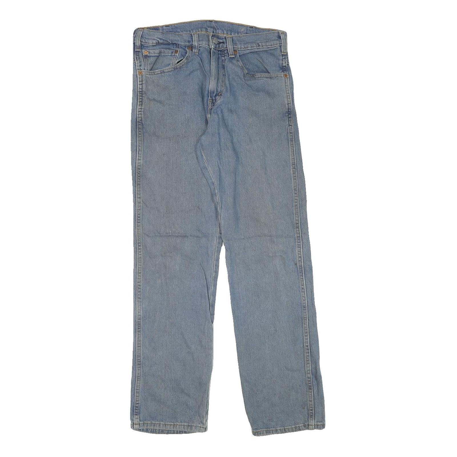 LEVI'S Mens Regular Fit Blue Denim Jeans Cotton Blend W30 L31 Classic Style Zip Refurbished - N/A refurbished available on Cerqular