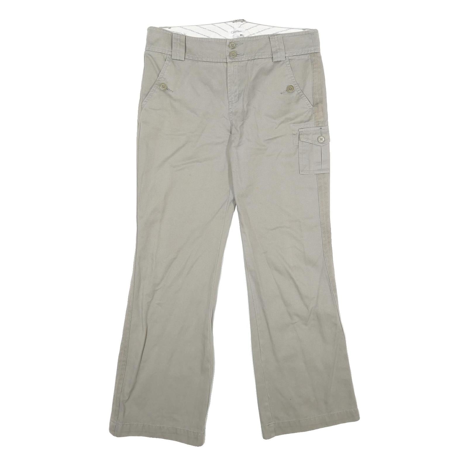 Buy CALVIN KLEIN Womens Cotton Beige Regular Straight Trousers W34 L31 Casual Zip Refurbished - $41.59 CALVIN KLEIN Womens Cotton Beige Regular Straight Trousers W34 L31 Casual Zip Refurbished - N/A refurbished available on Cerqular