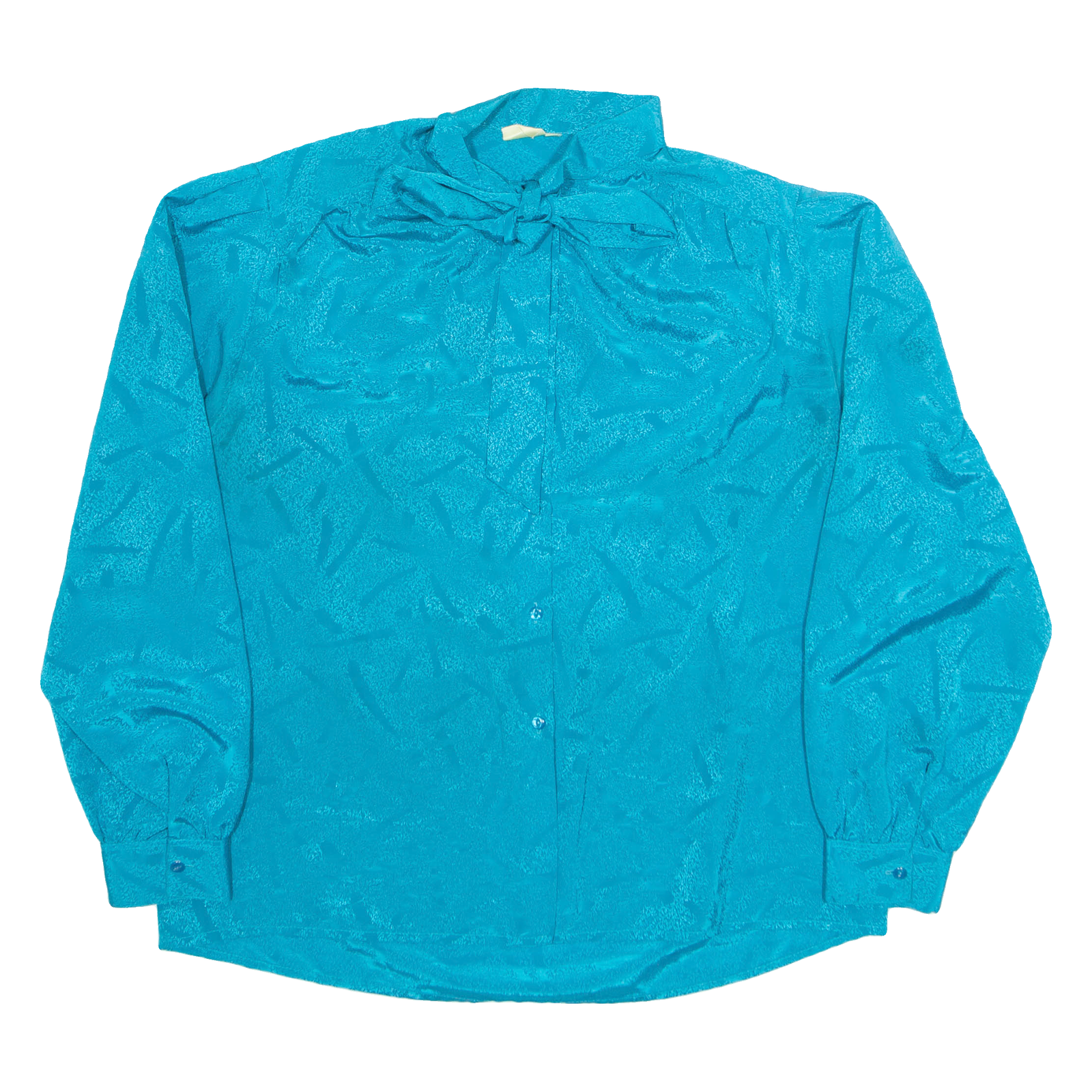 Womens Printed Shirt Blue Collared Long Sleeve M Refurbished - N/A refurbished available on Cerqular