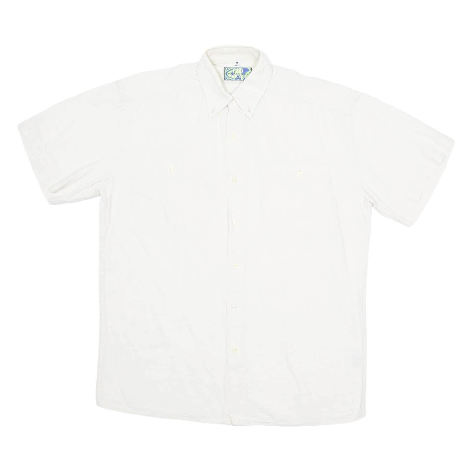 CAP FERRET Mens Plain Shirt Beige M Refurbished - N/A refurbished available on Cerqular