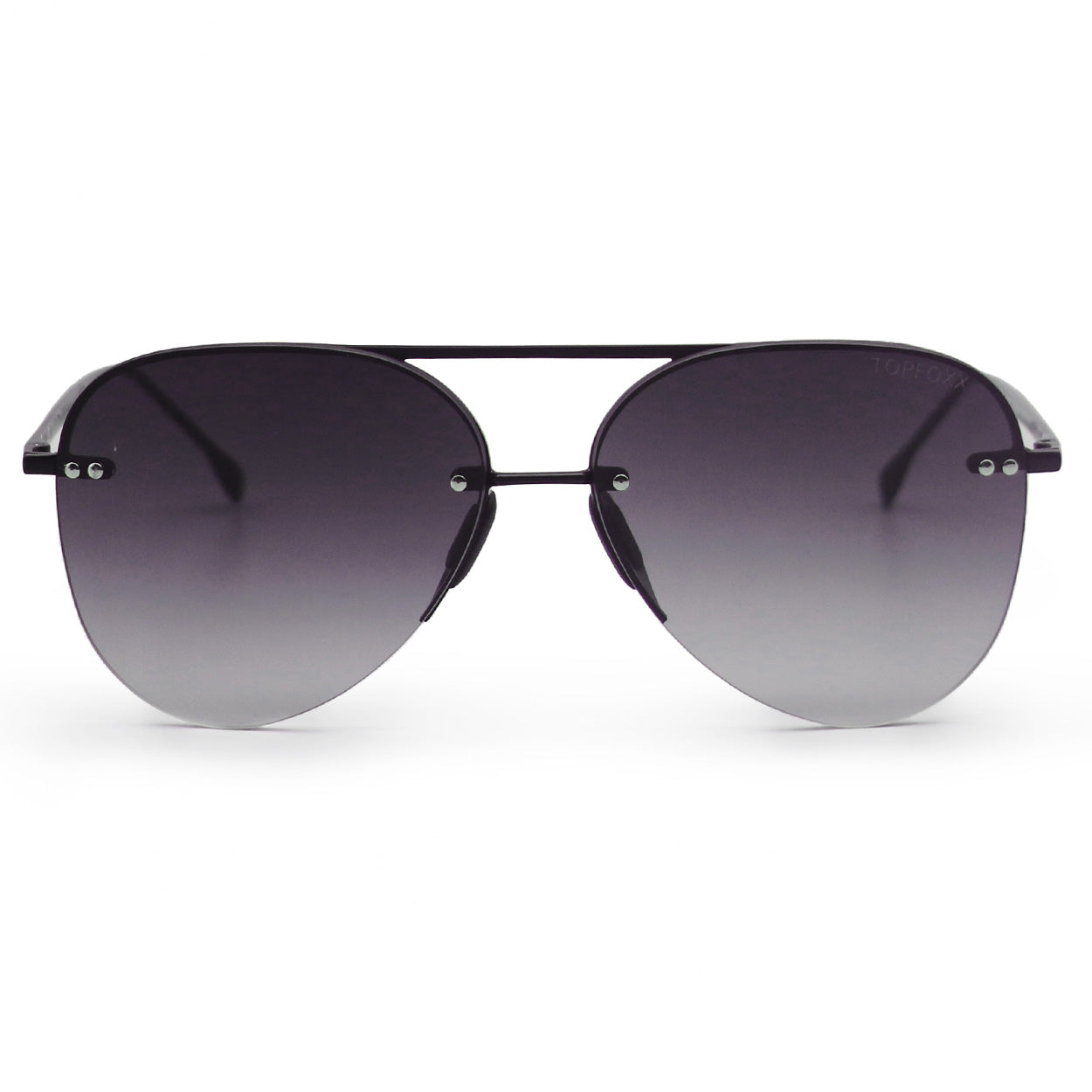 Smaller Megan 2 Faded Black - Tangle Free Aviator Sunglasses | Color: Black/Black | Size: Narrow Refurbished - N/A refurbished available on Cerqular