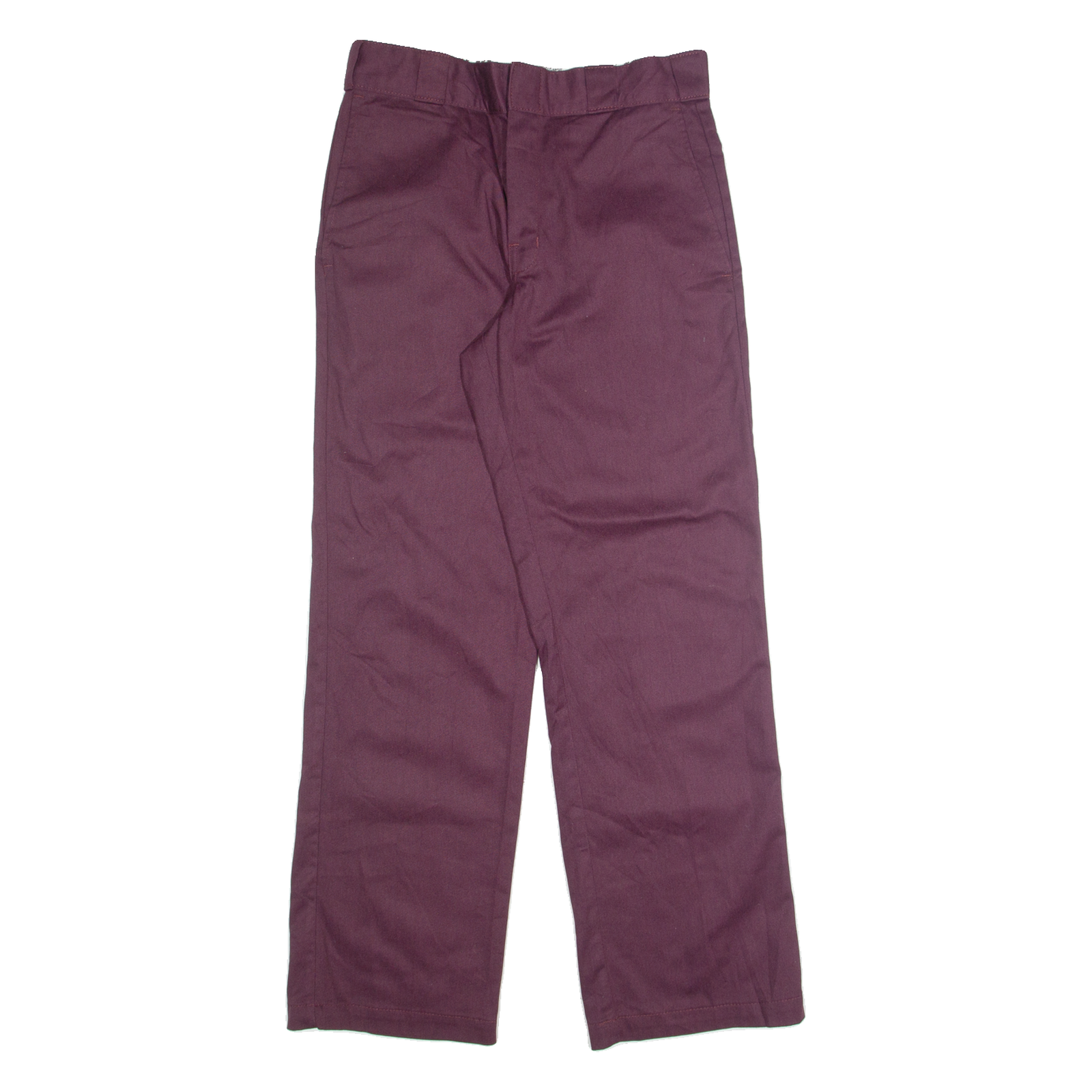 DICKIES Chino Mens Trousers Purple Slim Straight W30 L30 Refurbished - N/A refurbished available on Cerqular