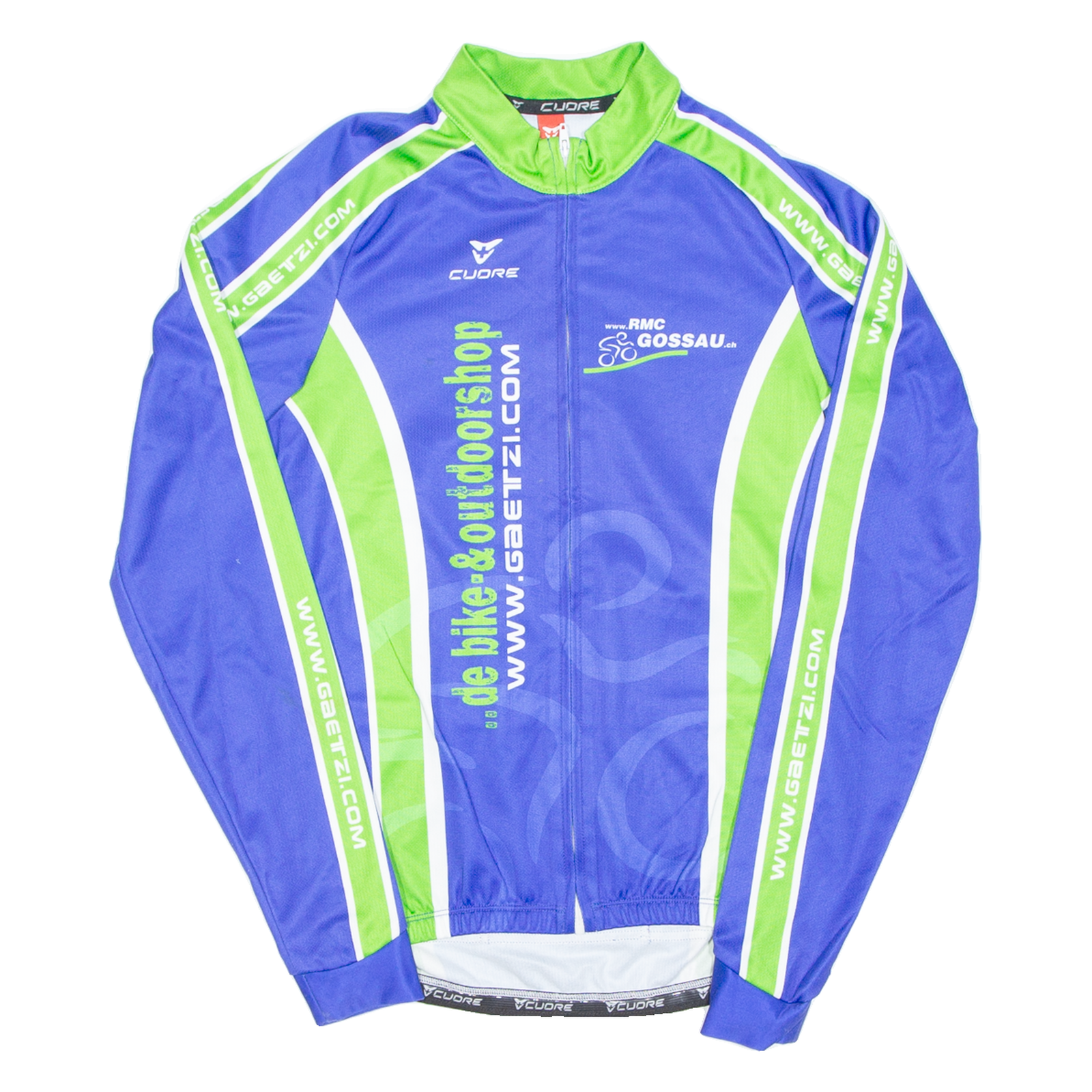 Cycling Mens Jersey Blue Long Sleeve 1/2 Zip S Refurbished - N/A refurbished available on Cerqular