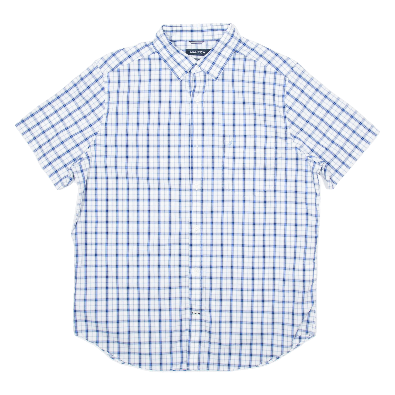 Buy NAUTICA Mens Shirt Blue Check M Refurbished - $23.39 NAUTICA Mens Shirt Blue Check M Refurbished - N/A refurbished available on Cerqular