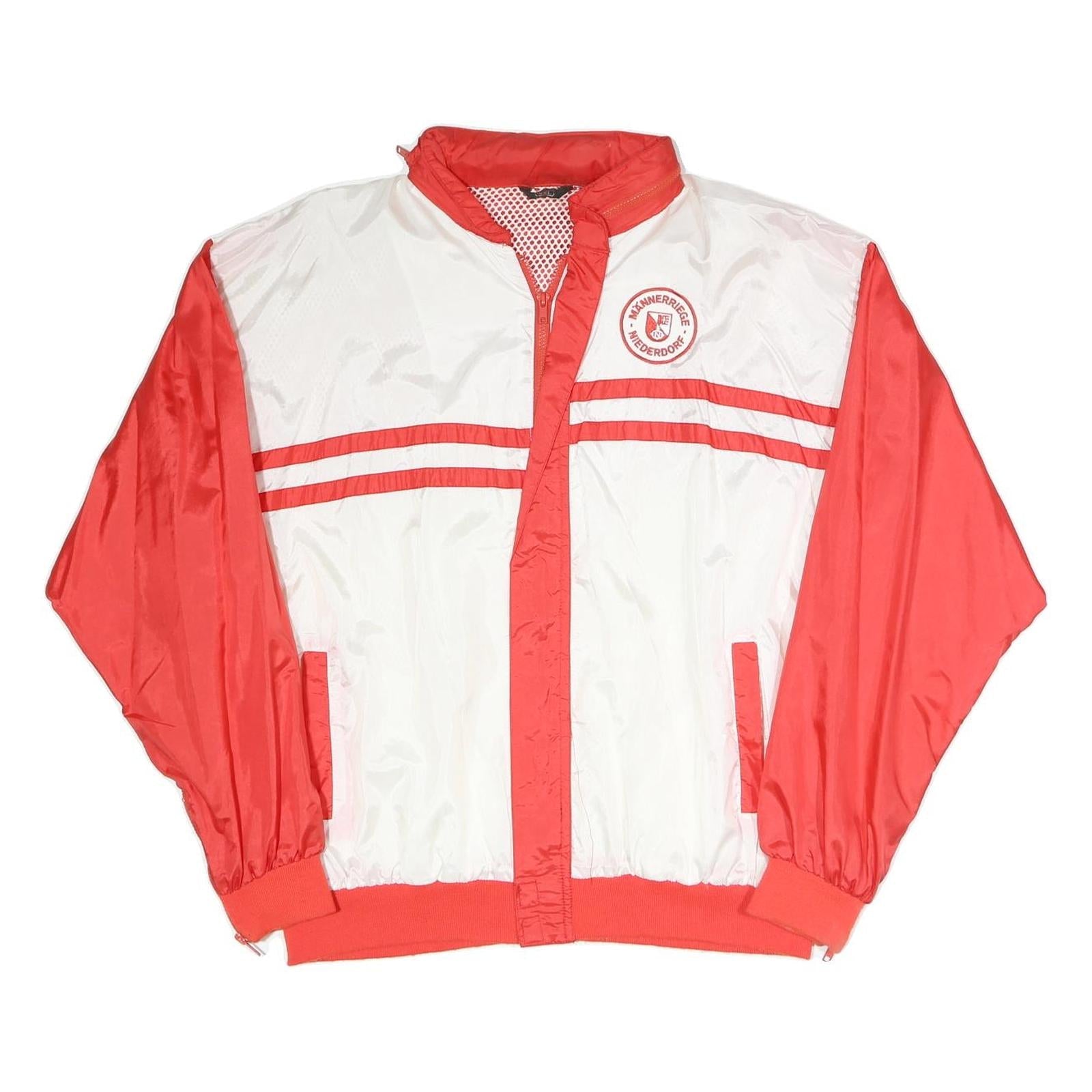 Buy Mens Red & White Casual Zip Up Polyester Blend Jacket 2XL Plain Lightweight Refurbished - $32.49 Mens Red & White Casual Zip Up Polyester Blend Jacket 2XL Plain Lightweight Refurbished - N/A refurbished available on Cerqular