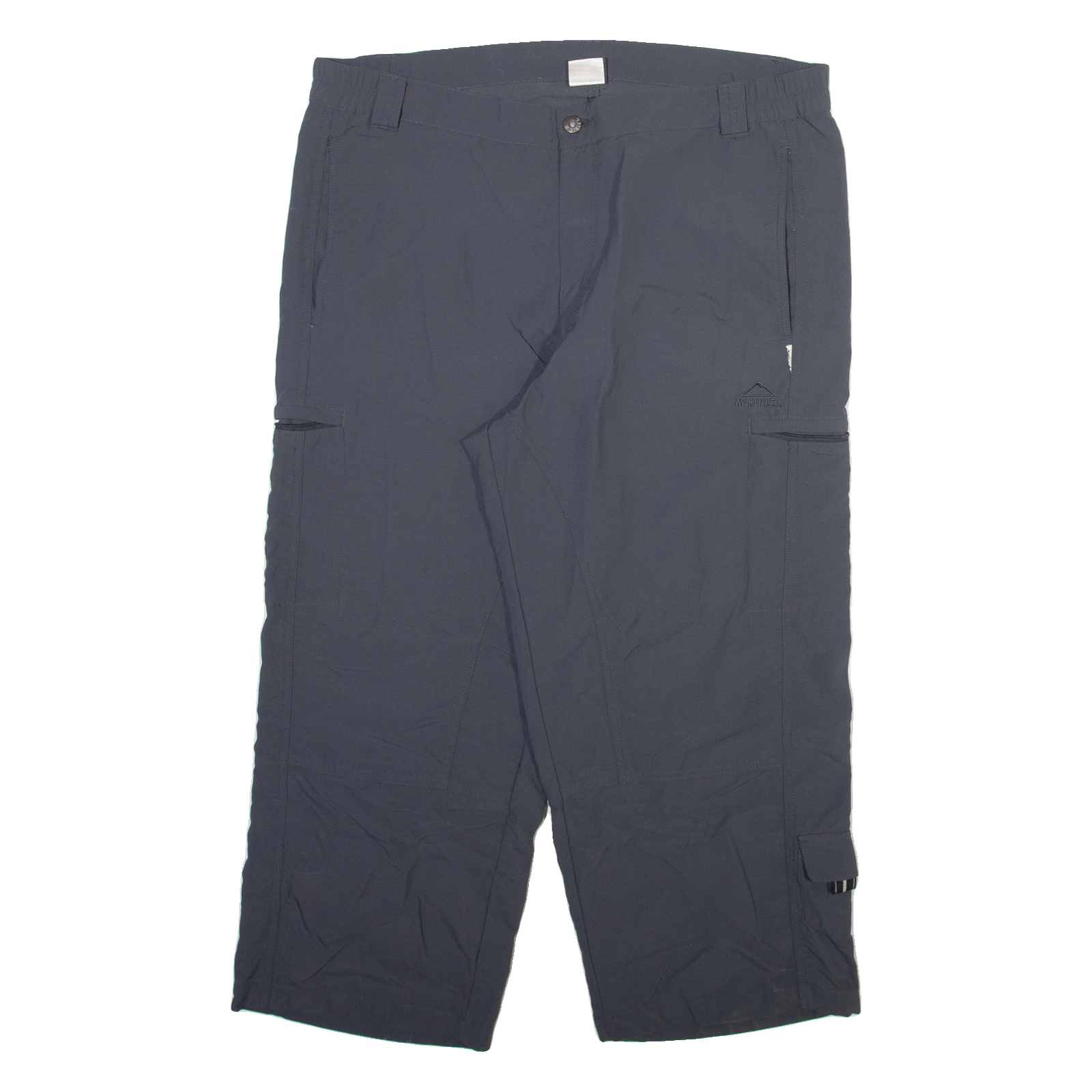 MCKINLEY Mens Trousers Grey Relaxed Straight W36 L24 Refurbished - N/A refurbished available on Cerqular
