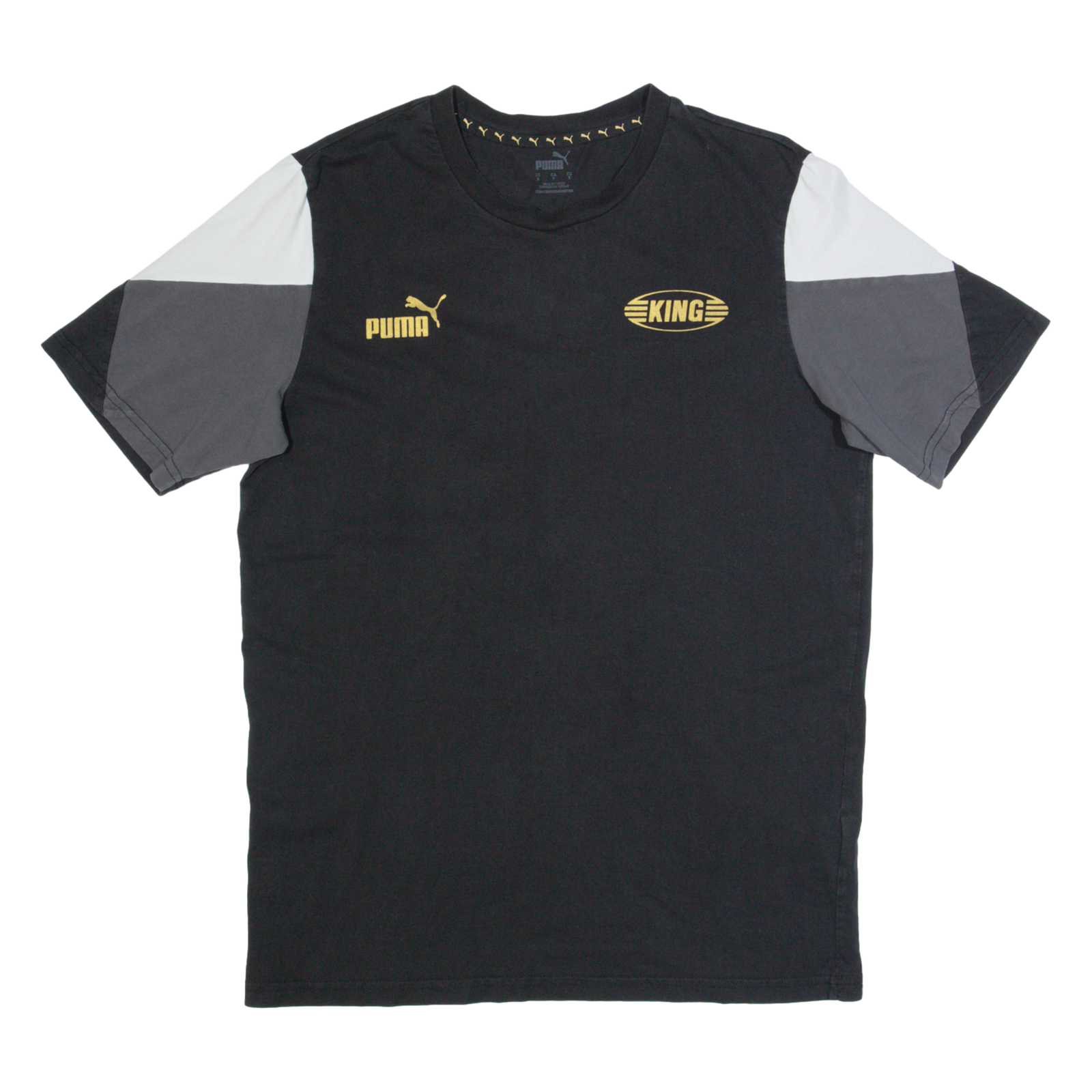 Buy PUMA KING Mens T-Shirt Black S Refurbished - $16.89 PUMA KING Mens T-Shirt Black S Refurbished - N/A refurbished available on Cerqular