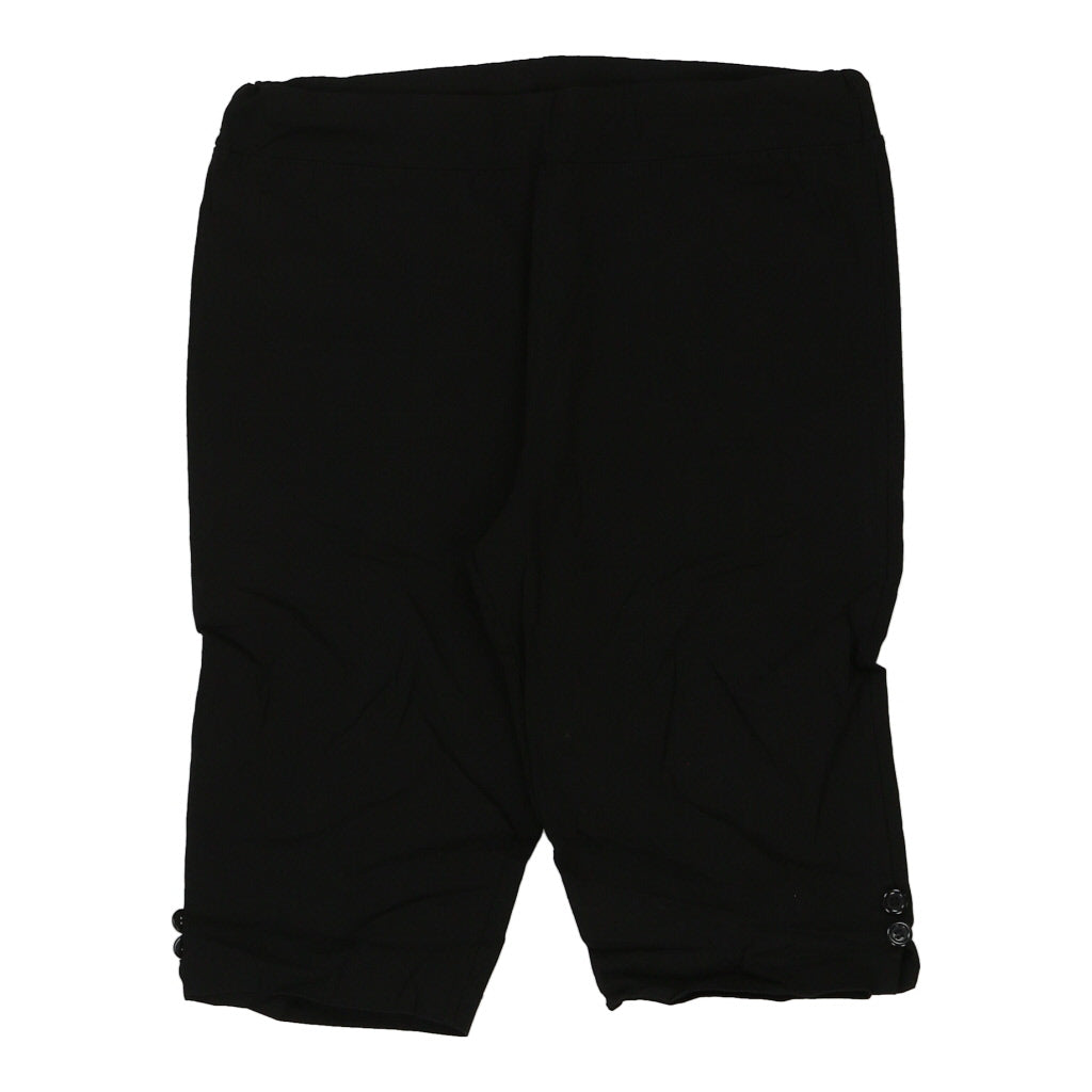 Unbranded Shorts - Medium Black Polyester Refurbished - Thrifted (note: this is a term often used to describe second- refurbished available on Cerqular
