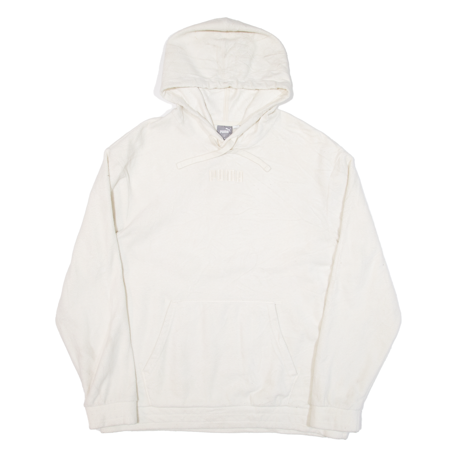 PUMA Womens White Hoodie XL Refurbished - N/A refurbished available on Cerqular