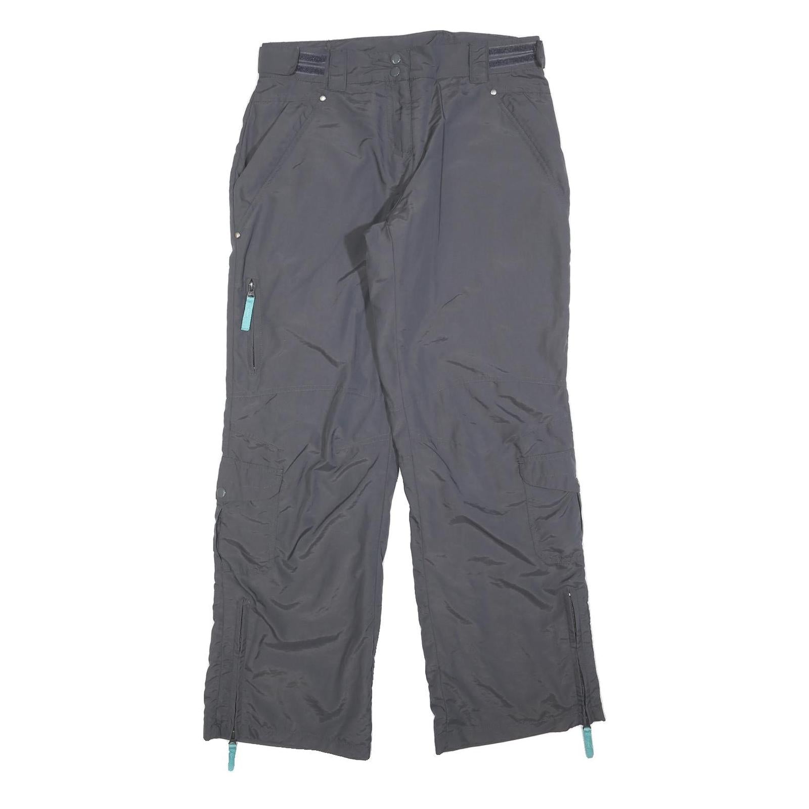 BPC Womens Polyester Blend Black Regular Straight Trousers W32 L32 Outdoor Zip Refurbished - N/A refurbished available on Cerqular