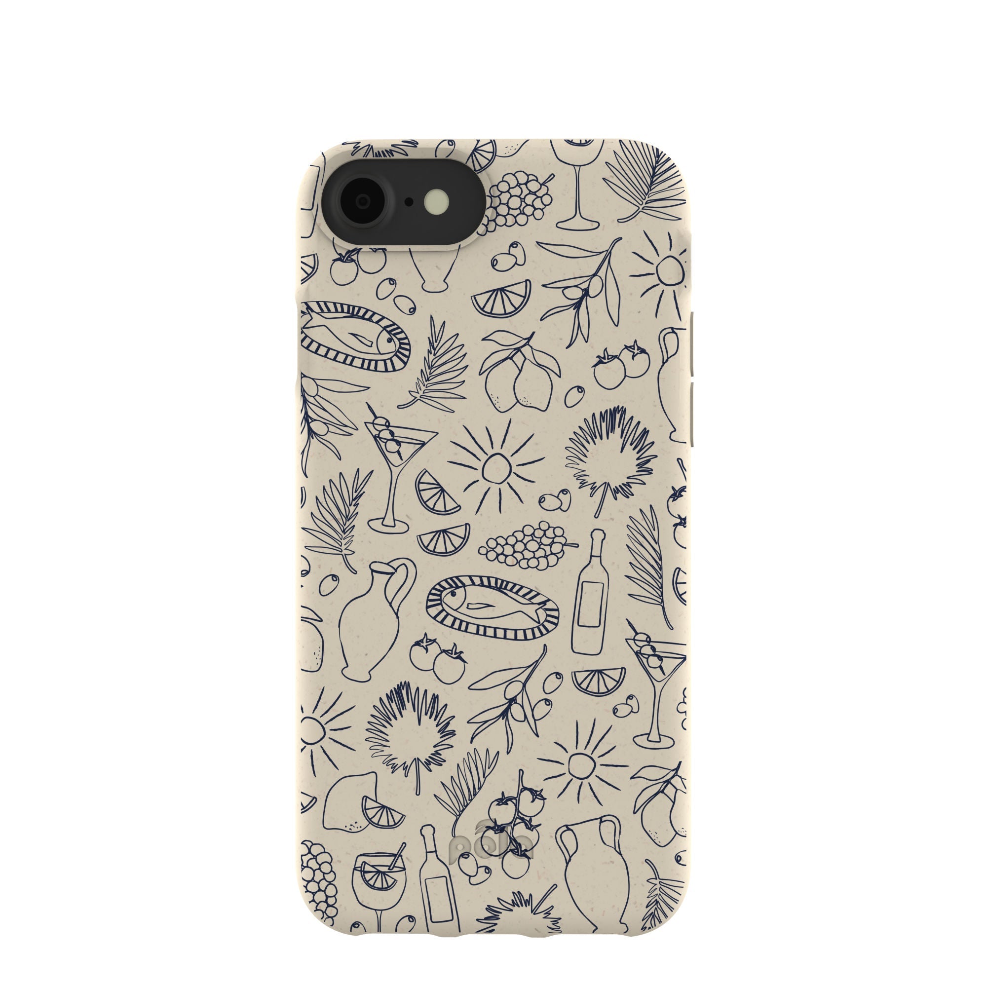 London Fog Mediterranean Moments iPhone 6/6s/7/8/SE Case Refurbished - Pela Case refurbished available on Cerqular