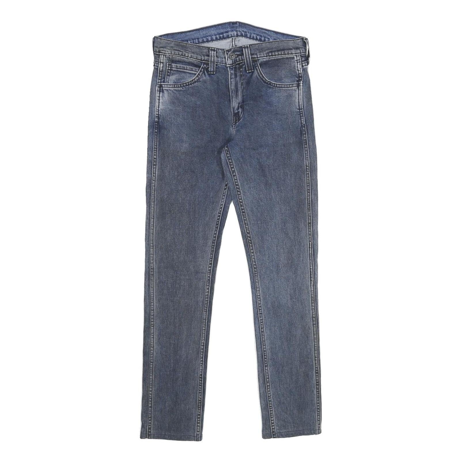 LEVI'S 519 Mens Jeans Blue Slim Skinny Denim Medium W29 L32 Stylish Zip Refurbished - N/A refurbished available on Cerqular