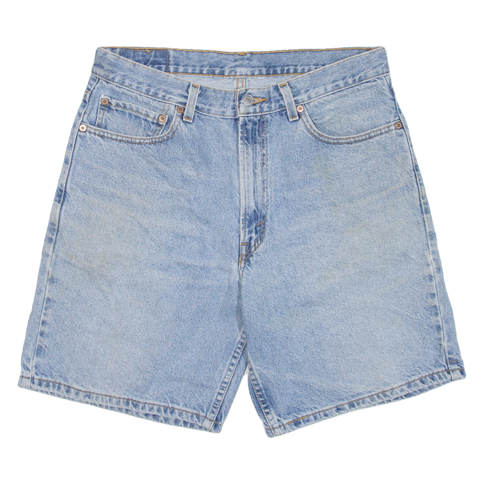 LEVI'S 550 Womens Jorts Shorts Blue L W34 Refurbished - N/A refurbished available on Cerqular