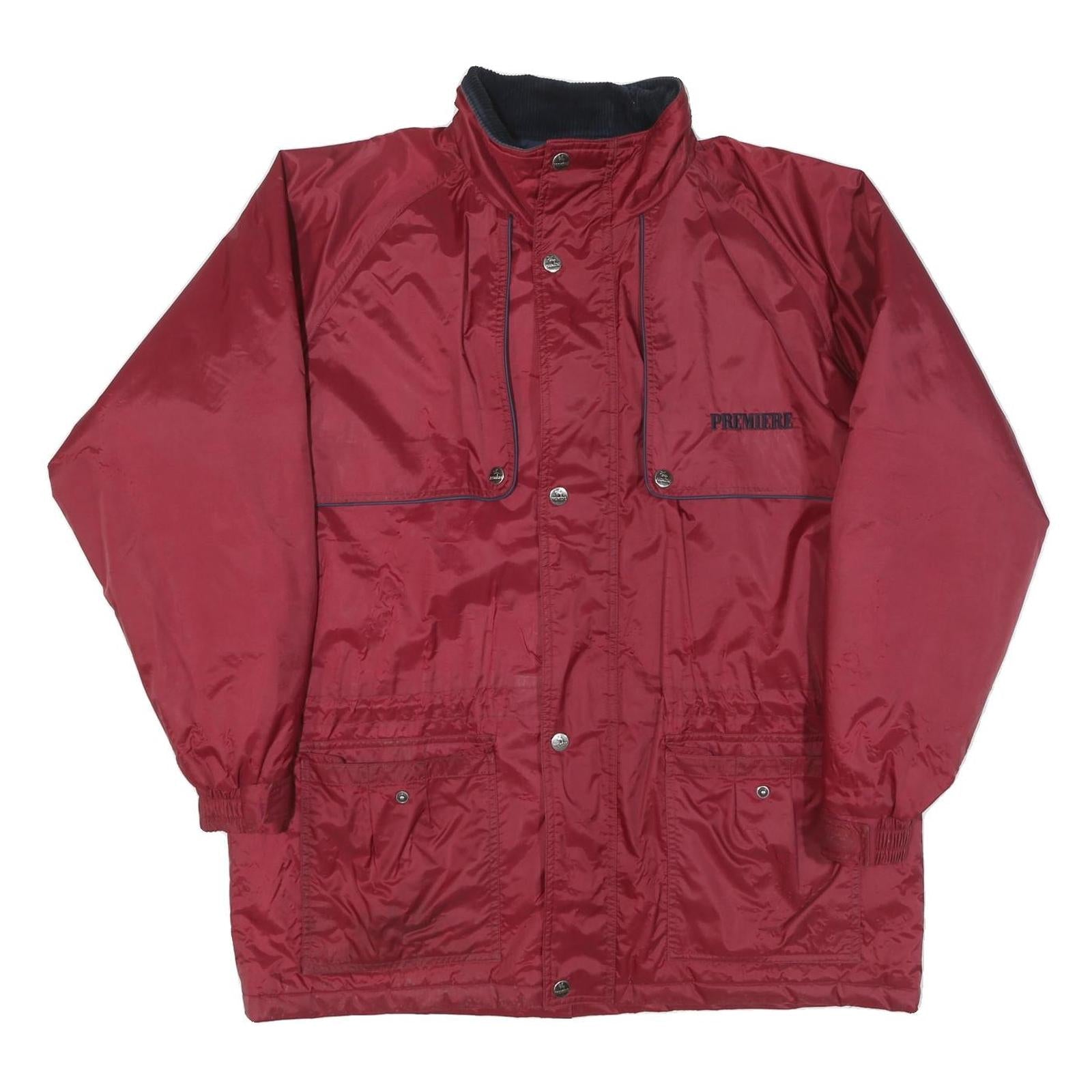 Buy PREMIERE Mens Red Zip Jacket M Polyester Blend Plain Practical Outdoor Wear Refurbished - $37.69 PREMIERE Mens Red Zip Jacket M Polyester Blend Plain Practical Outdoor Wear Refurbished - N/A refurbished available on Cerqular