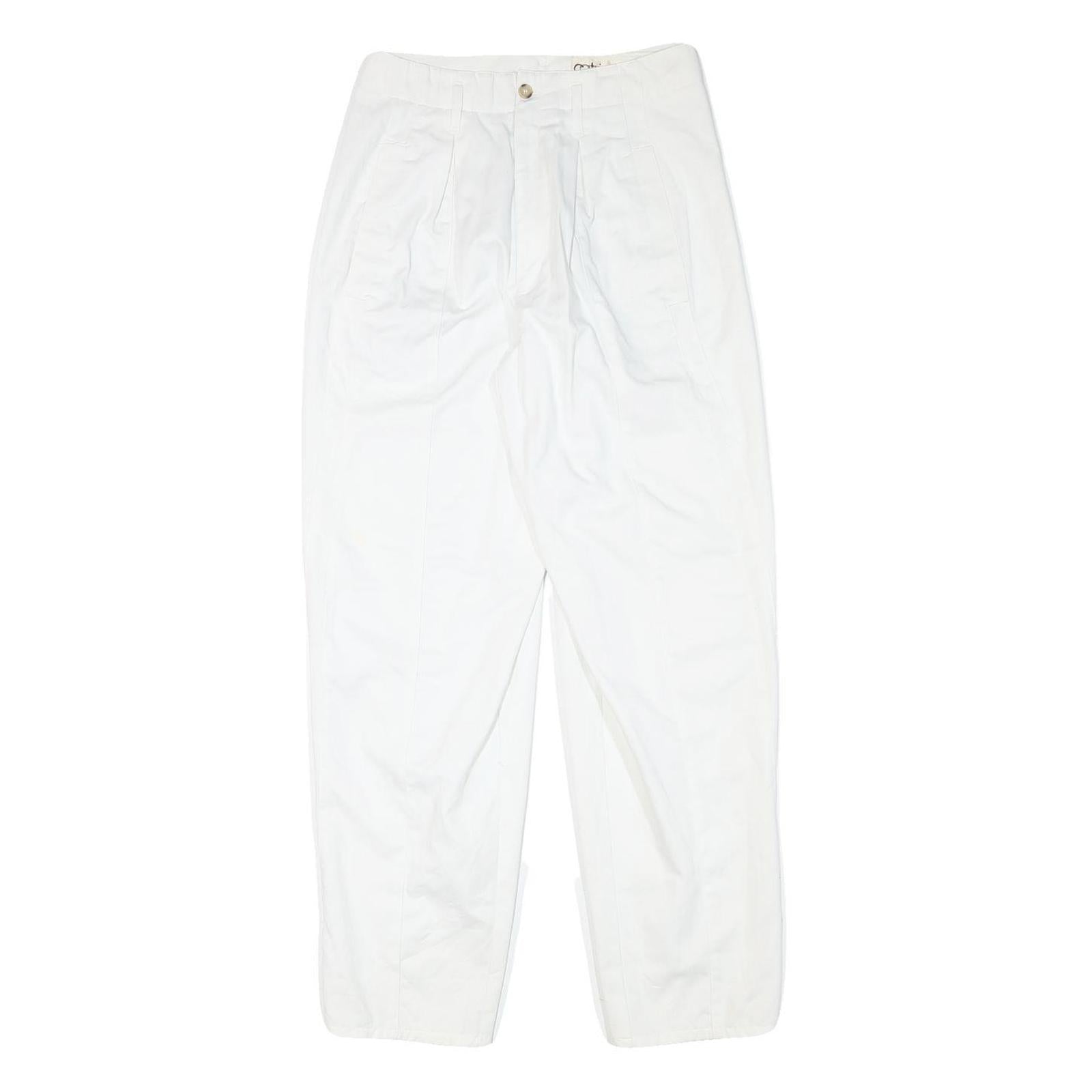 Buy CATARINA Womens Cotton Blend White Relaxed Straight Trousers W28 L29 Stylish Refurbished - $20.79 CATARINA Womens Cotton Blend White Relaxed Straight Trousers W28 L29 Stylish Refurbished - N/A refurbished available on Cerqular