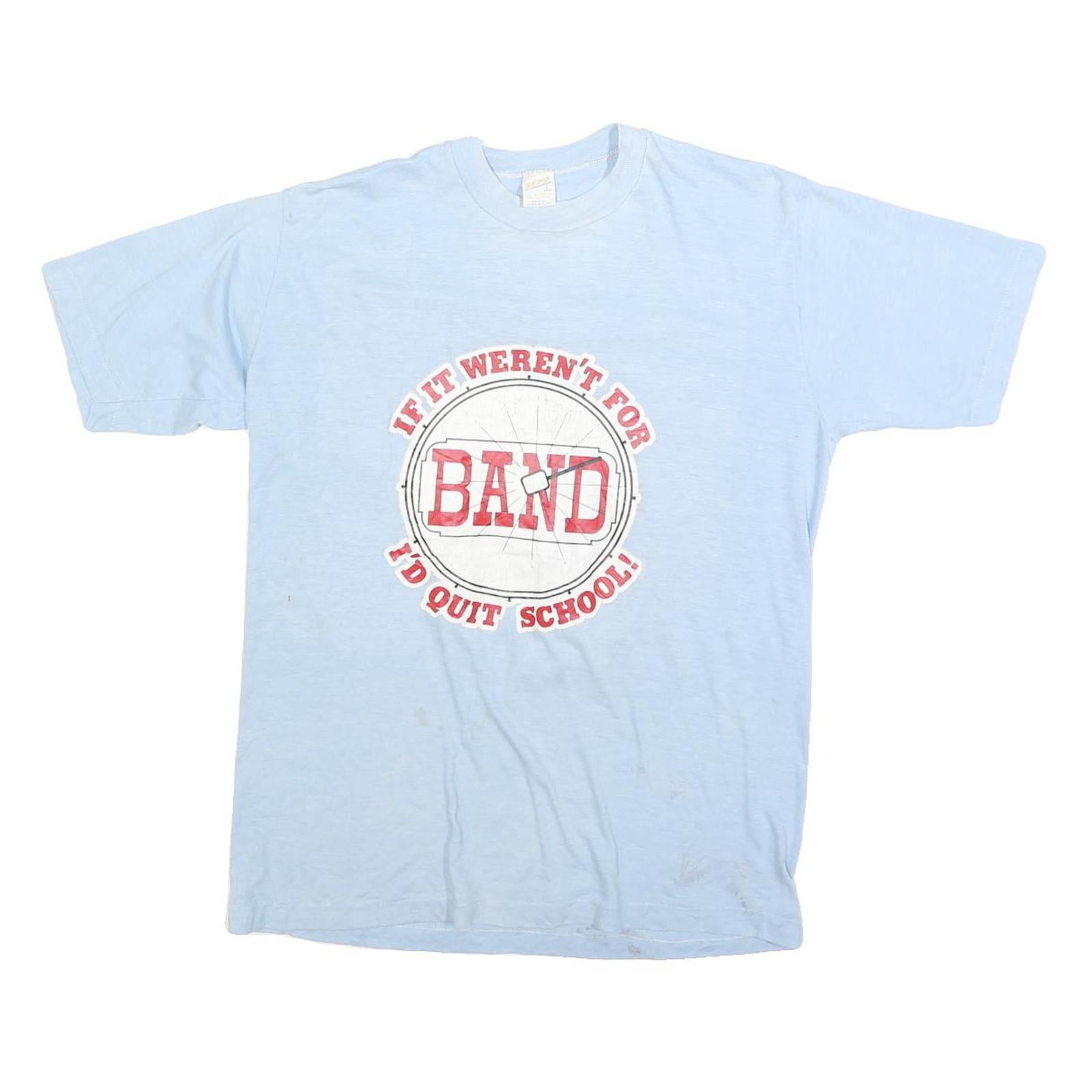 Buy SPORTSWEAR Mens Light Blue Band Graphic T-Shirt XL Short Sleeve Crew Neck Casual Refurbished - $11.69 SPORTSWEAR Mens Light Blue Band Graphic T-Shirt XL Short Sleeve Crew Neck Casual Refurbished - N/A refurbished available on Cerqular