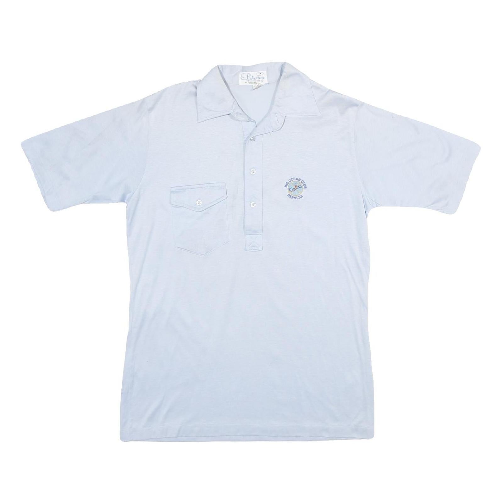 Buy PICKERING Mens Light Blue Polo Shirt M Cotton Button Pocket Plain Casual Refurbished - $12.99 PICKERING Mens Light Blue Polo Shirt M Cotton Button Pocket Plain Casual Refurbished - N/A refurbished available on Cerqular