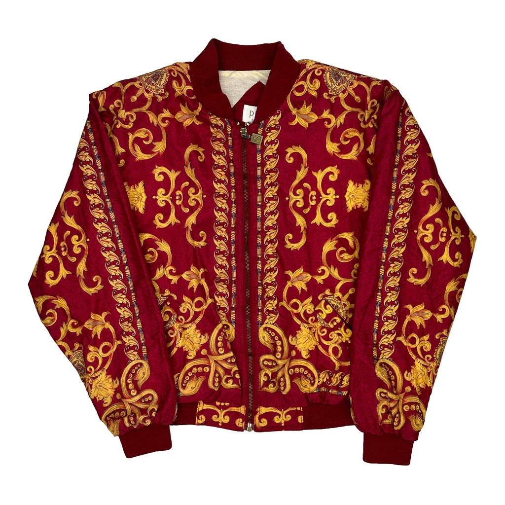 1980'S Petite Shell Jacket - Small Red Nylon Refurbished - Thrifted (note: this is a term often used to describe second- refurbished available on Cerqular