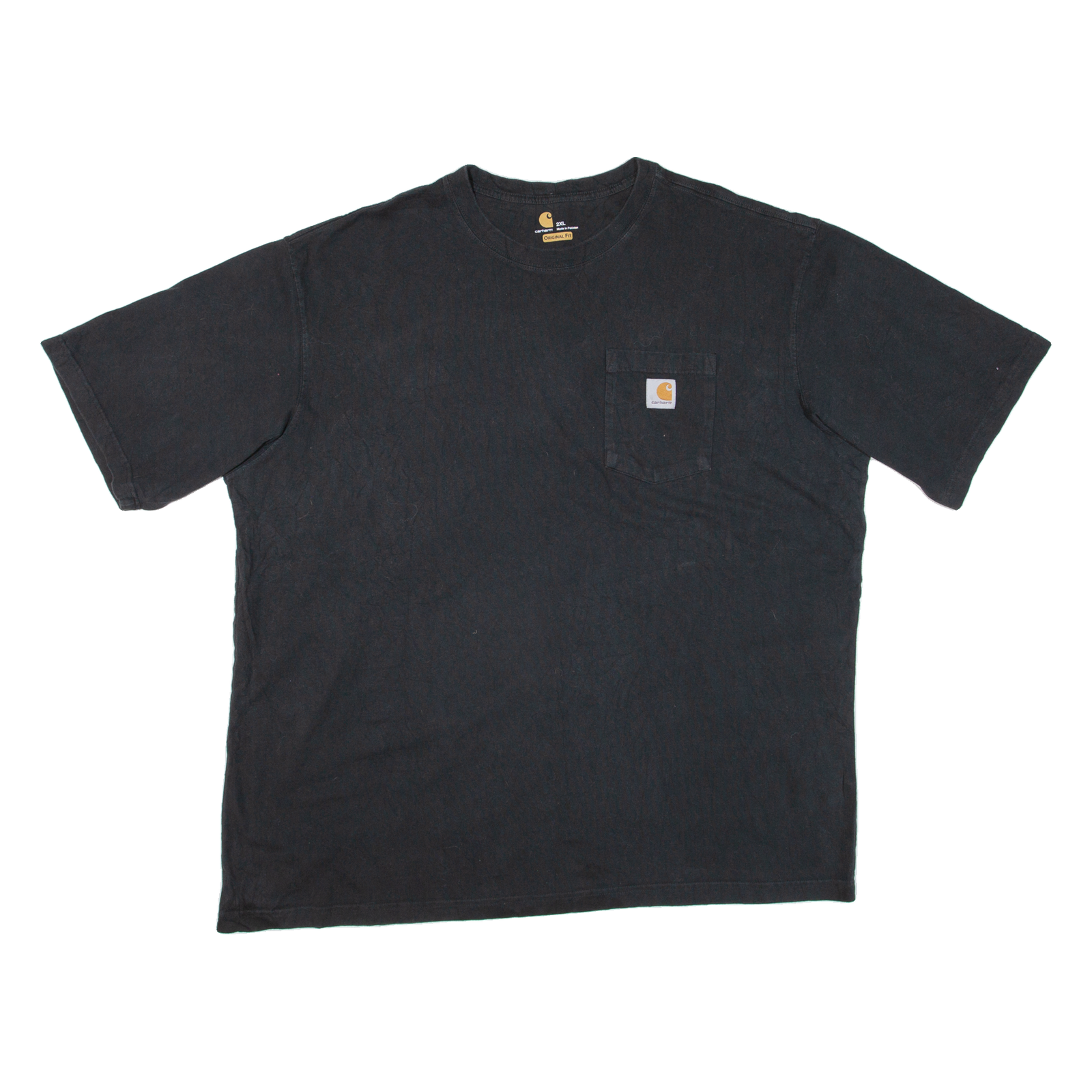 CARHARTT Mens T-Shirt Black 2XL Refurbished - N/A refurbished available on Cerqular