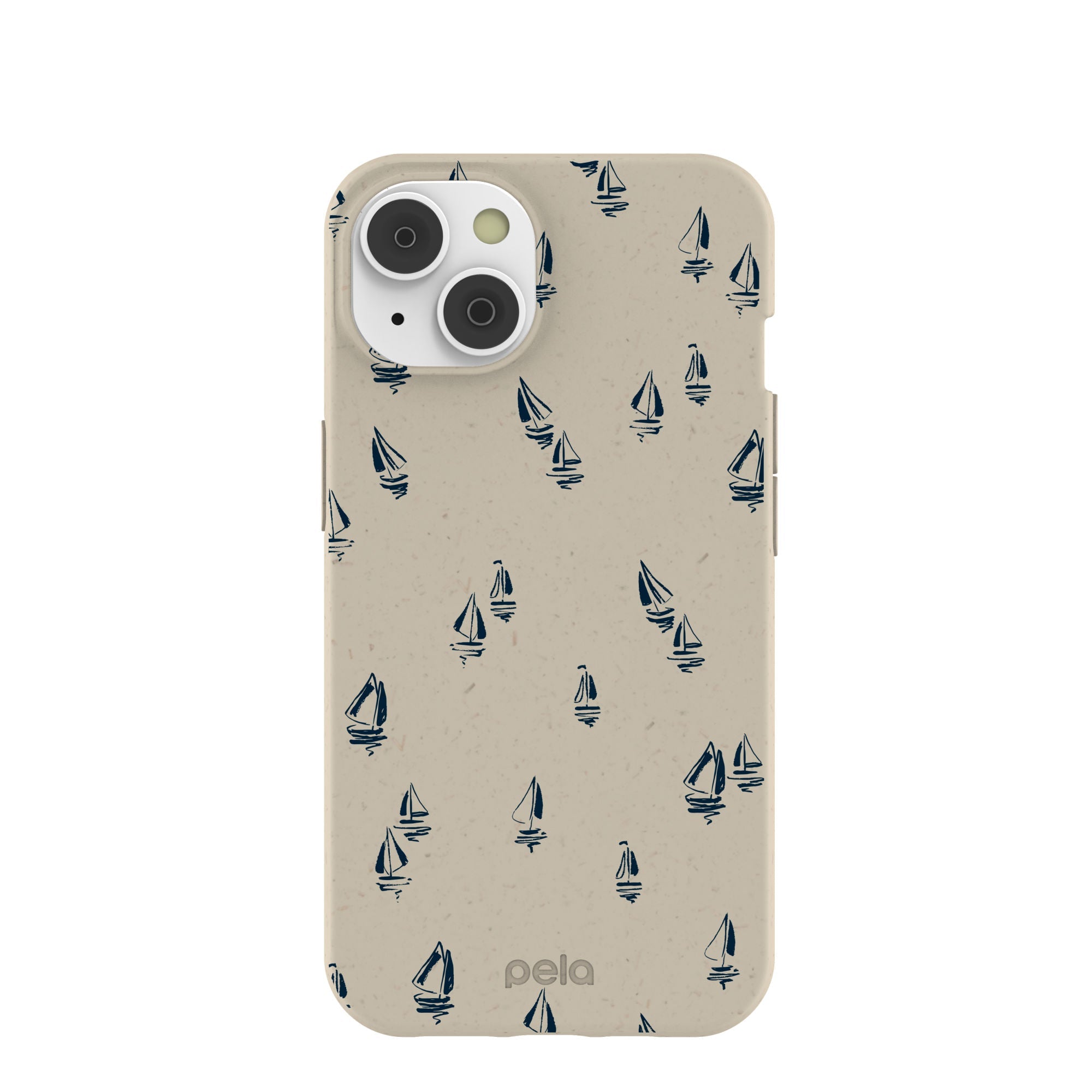 London Fog Lil Sails iPhone 14/16e Case Refurbished - Pela Case refurbished available on Cerqular