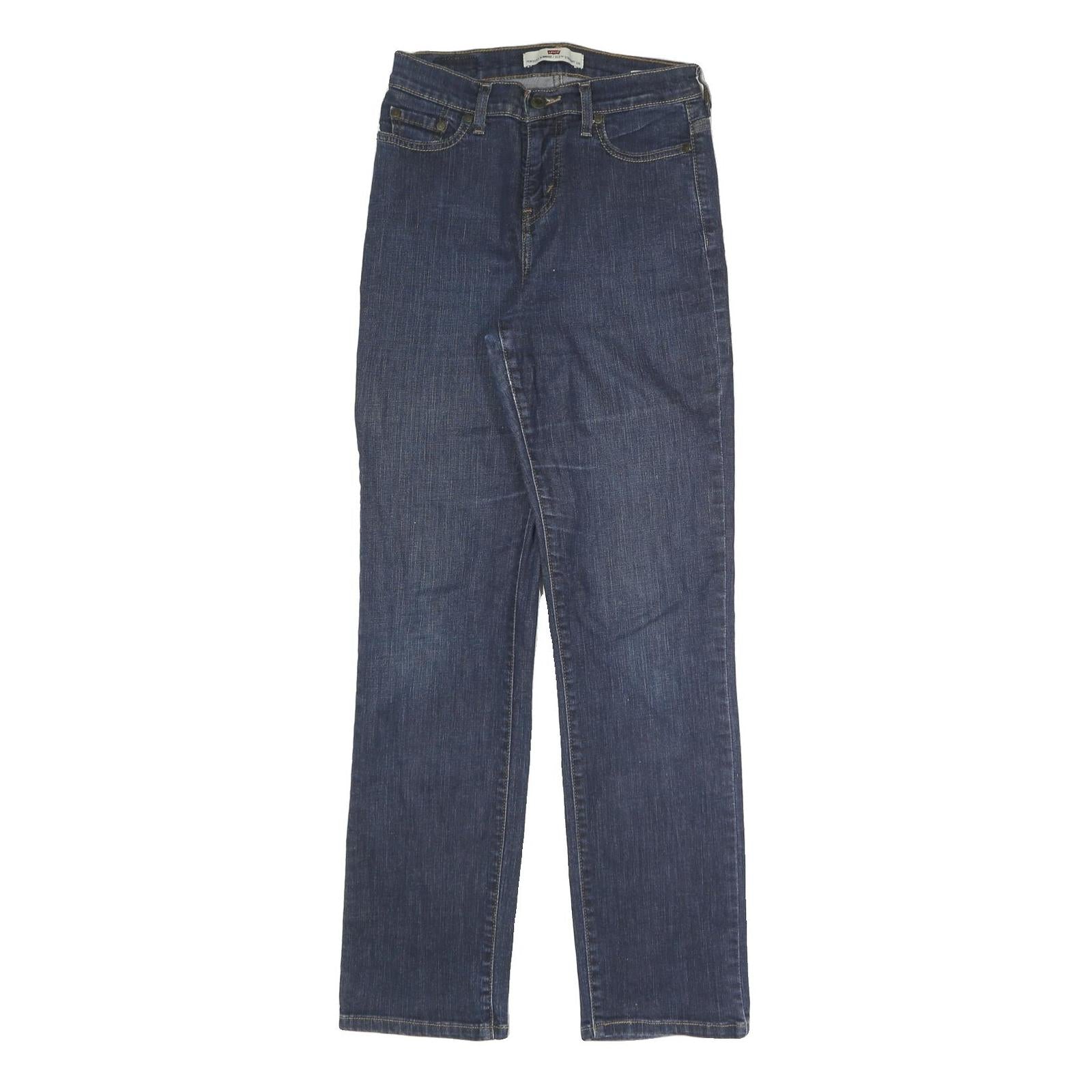 LEVI'S 512 Mens Jeans Blue Slim Skinny Denim Medium W26 L31 Zip Closure Refurbished - N/A refurbished available on Cerqular