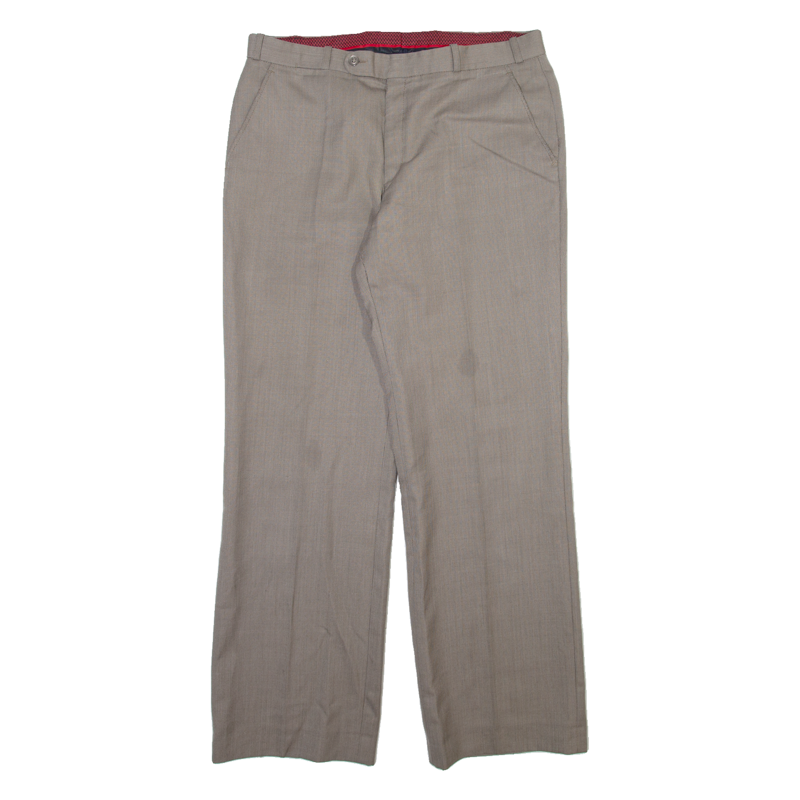 Mens Trousers Brown Regular Straight W32 L30 Refurbished - N/A refurbished available on Cerqular