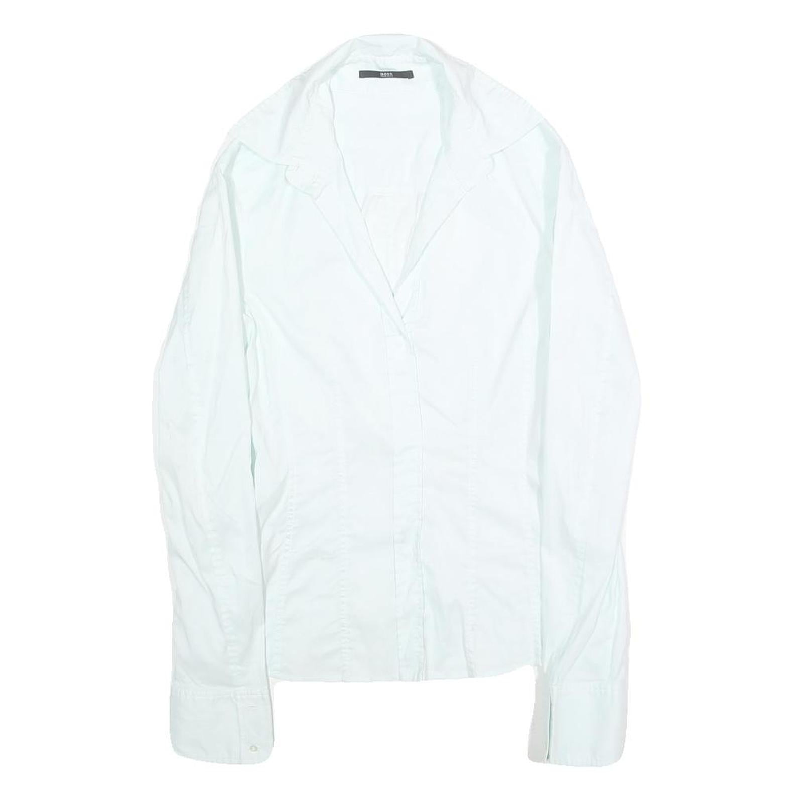 Buy BOSS HUGO BOSS Womens White Shirt Long Sleeve Collared S Classic Cotton Blend Refurbished - $24.69 BOSS HUGO BOSS Womens White Shirt Long Sleeve Collared S Classic Cotton Blend Refurbished - N/A refurbished available on Cerqular