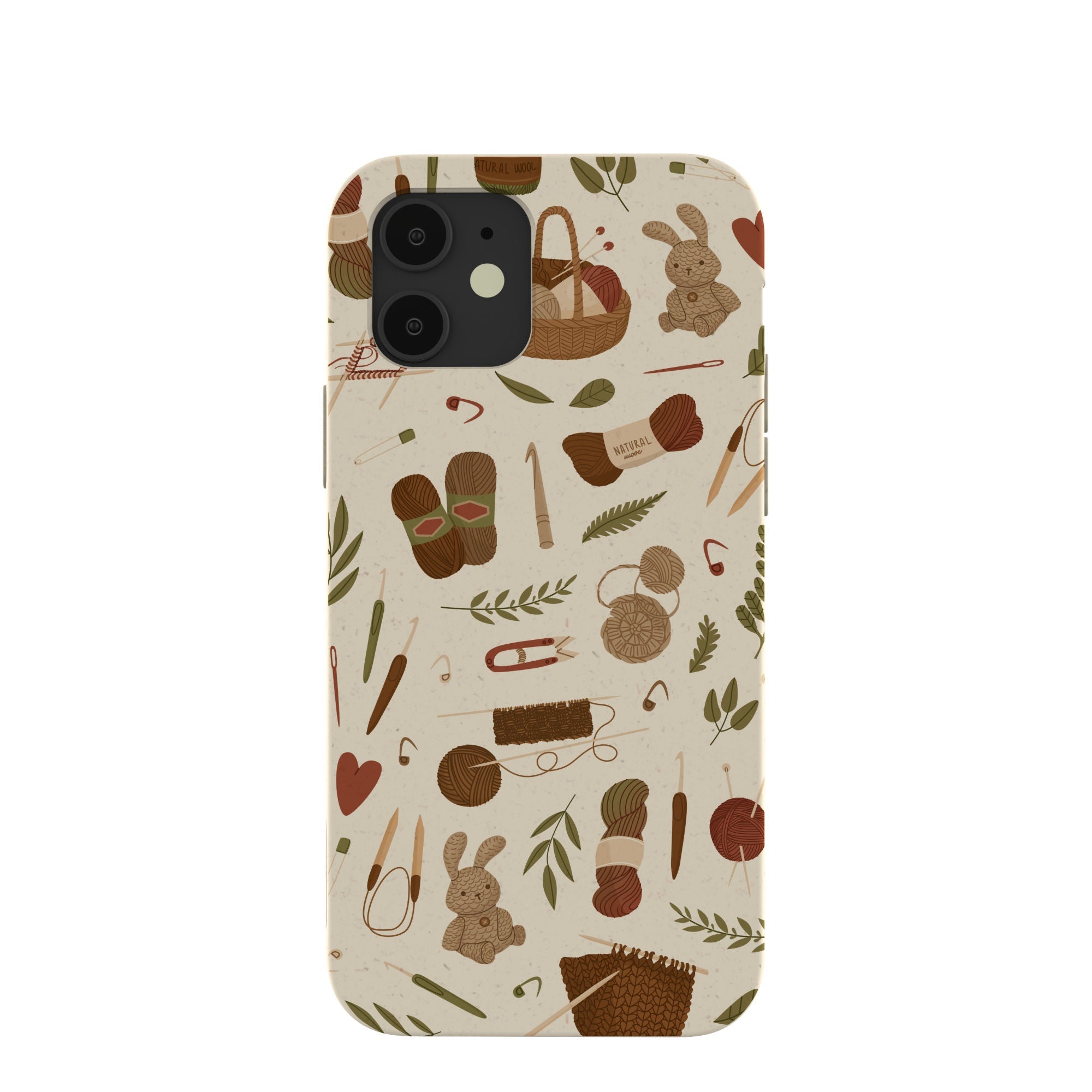 London Fog Cozy Knit iPhone 12/ iPhone 12 Pro Case Refurbished - Pela Case refurbished available on Cerqular