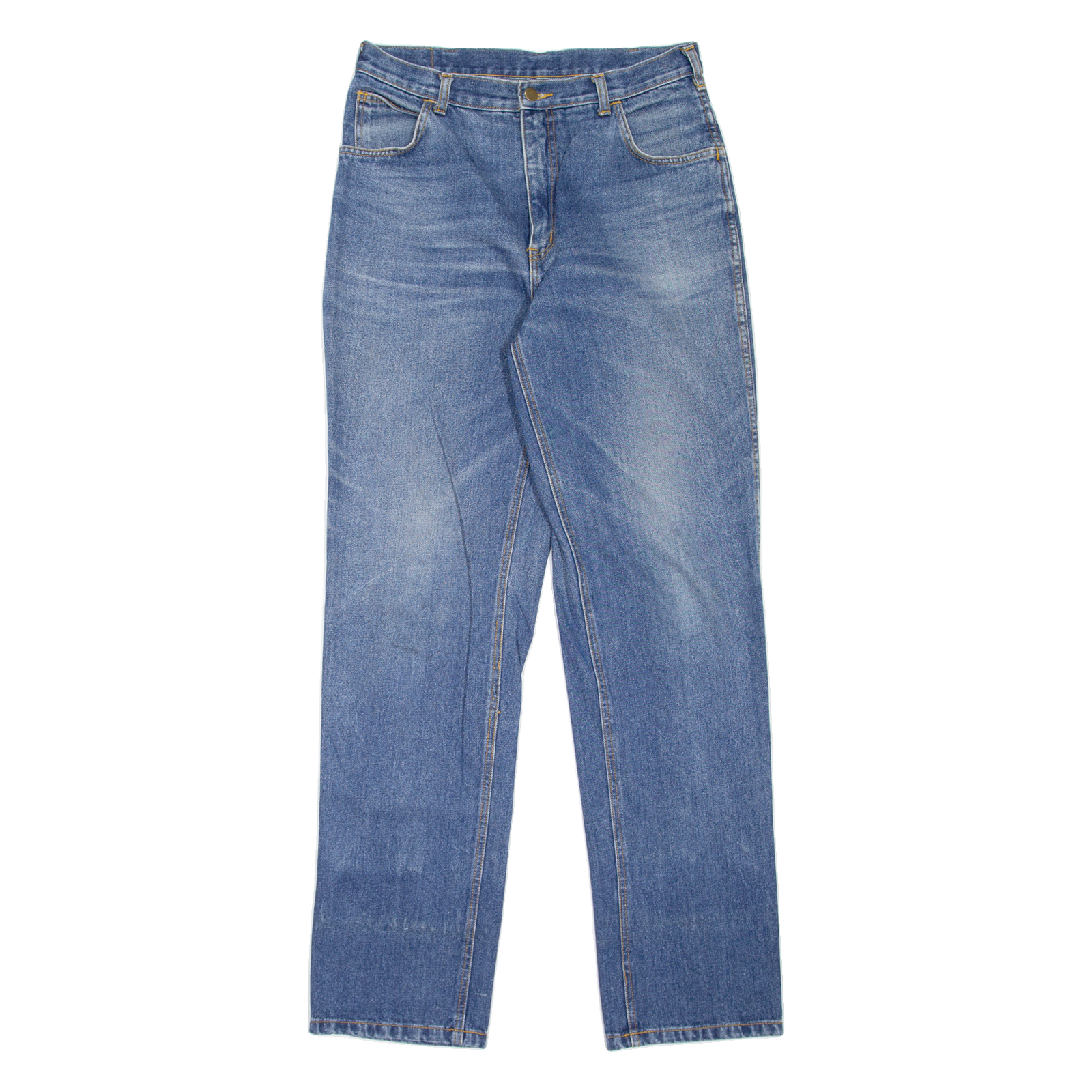 WERDIN Blue Classics Mens Jeans Blue Straight 90s Stone Wash W31 L34 Refurbished - N/A refurbished available on Cerqular