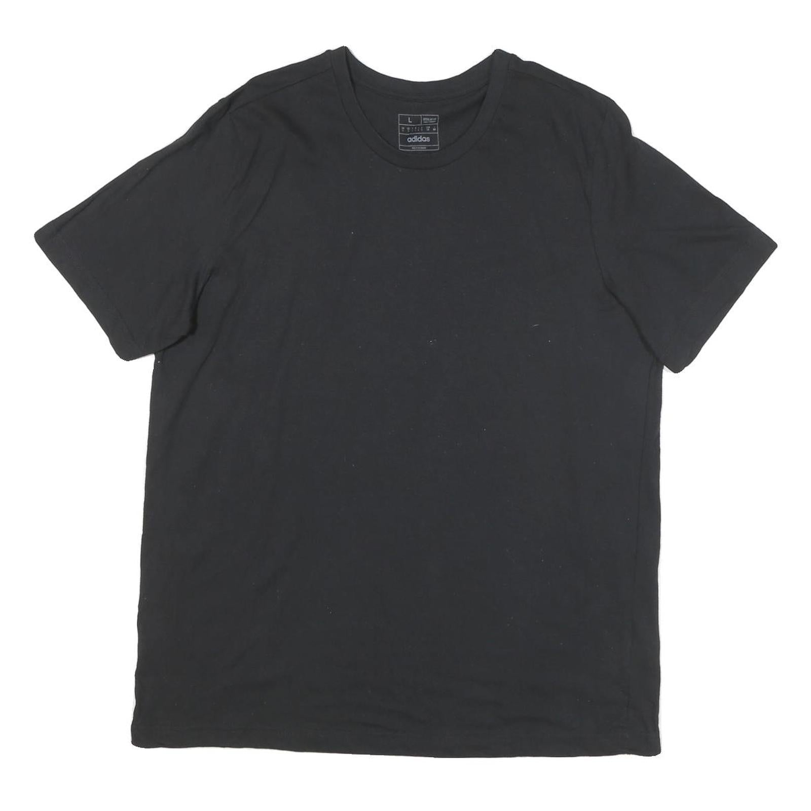 Buy ADIDAS Mens Black Team Graphic T-Shirt L Short Sleeve Crew Neck Sports Casual Refurbished - $16.89 ADIDAS Mens Black Team Graphic T-Shirt L Short Sleeve Crew Neck Sports Casual Refurbished - N/A refurbished available on Cerqular