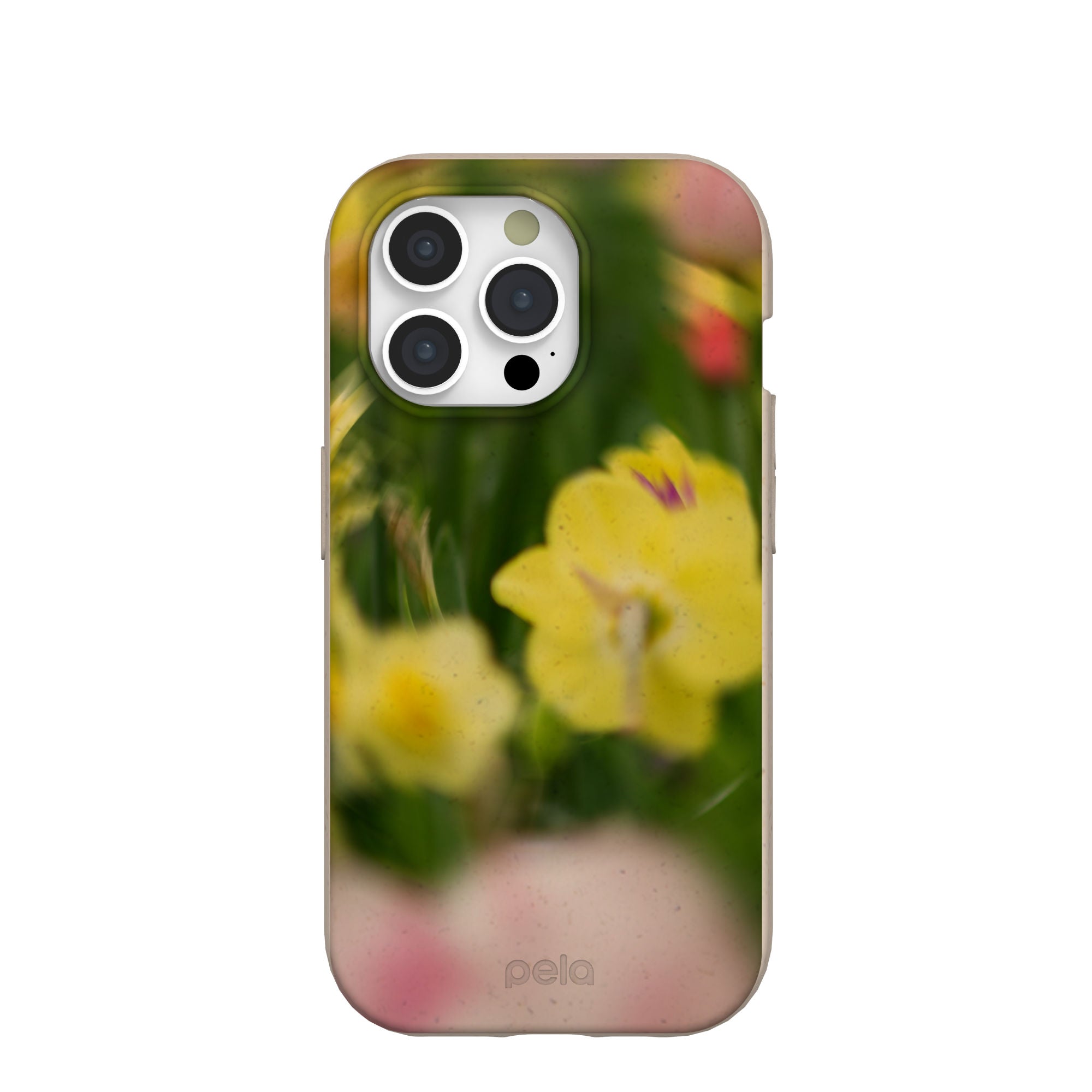 Seashell Full Bloom iPhone 15 Pro Case Refurbished - Pela Case refurbished available on Cerqular