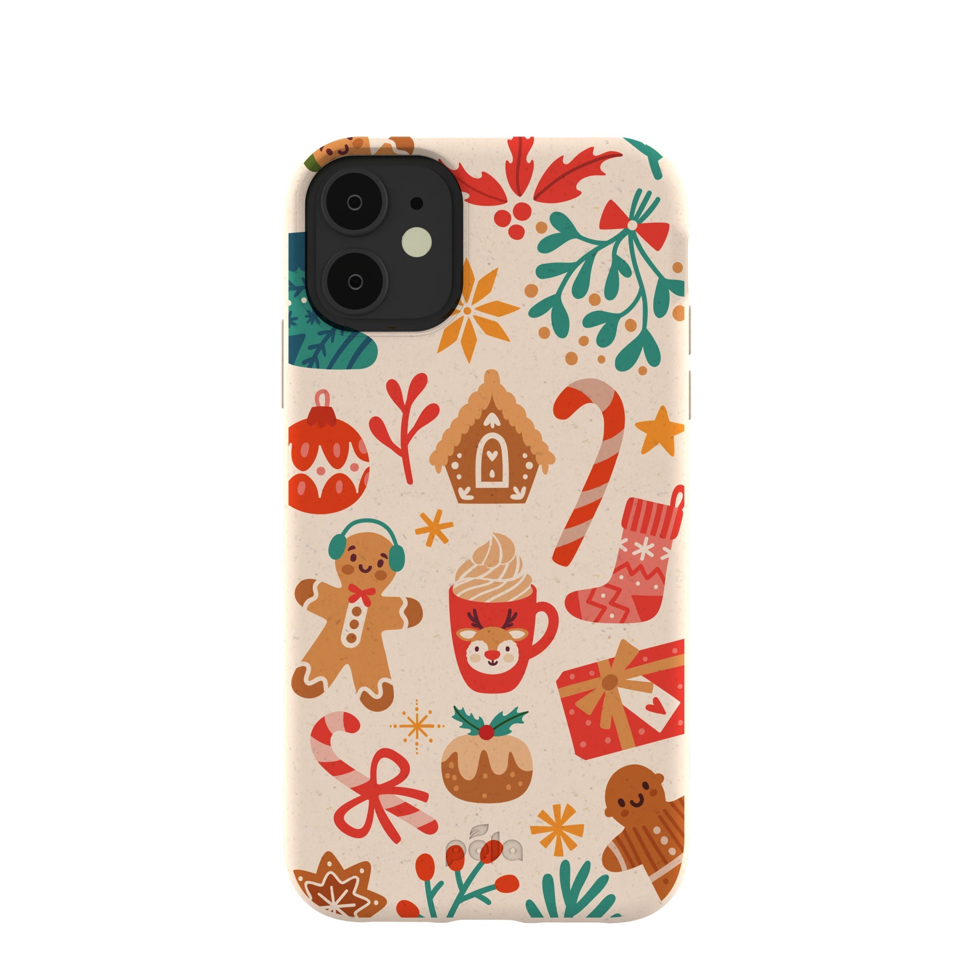 Seashell Festive AF iPhone 11 Case Refurbished - Pela Case refurbished available on Cerqular
