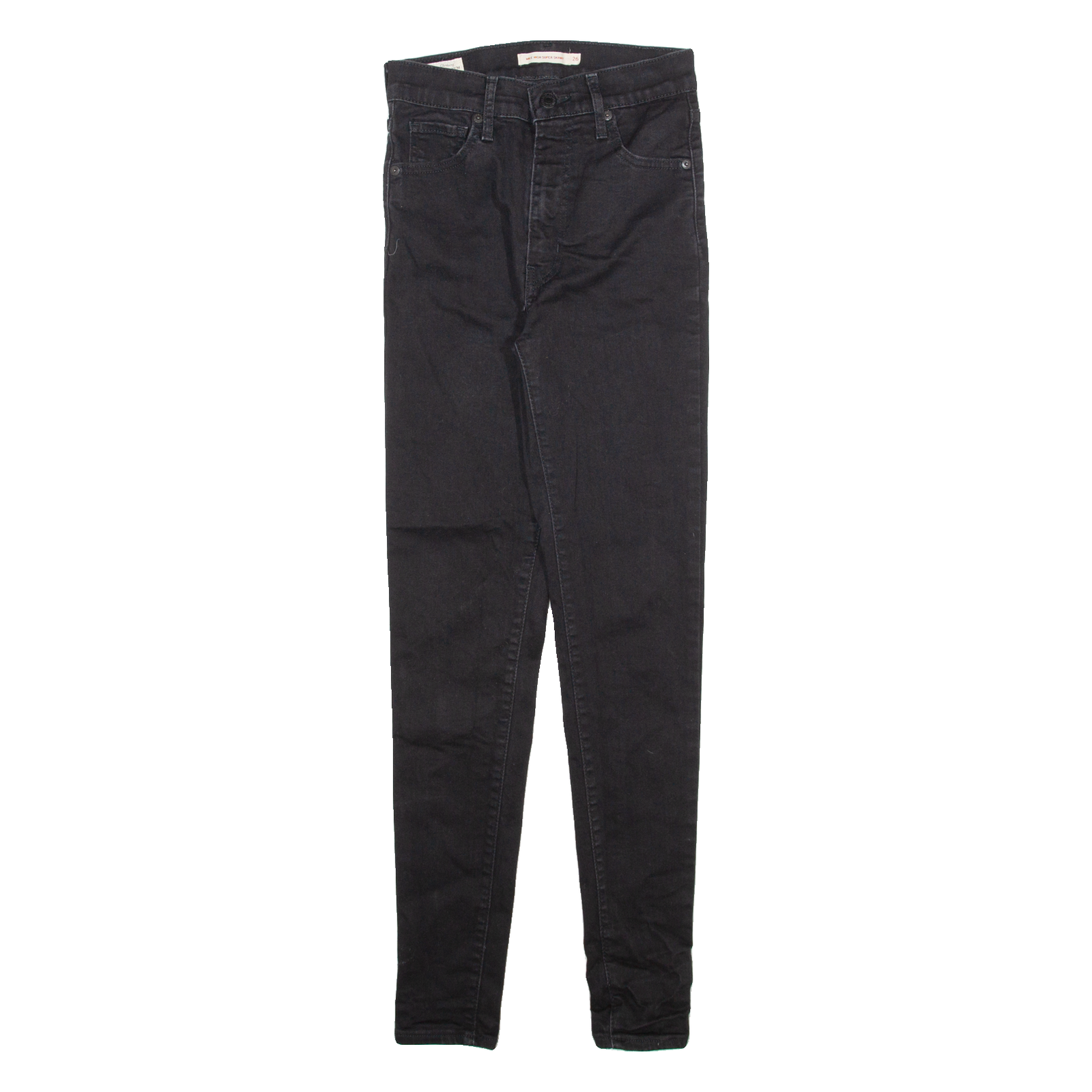 LEVI'S Mile High Big E Womens Jeans Black Slim Skinny W26 L29 Refurbished - N/A refurbished available on Cerqular