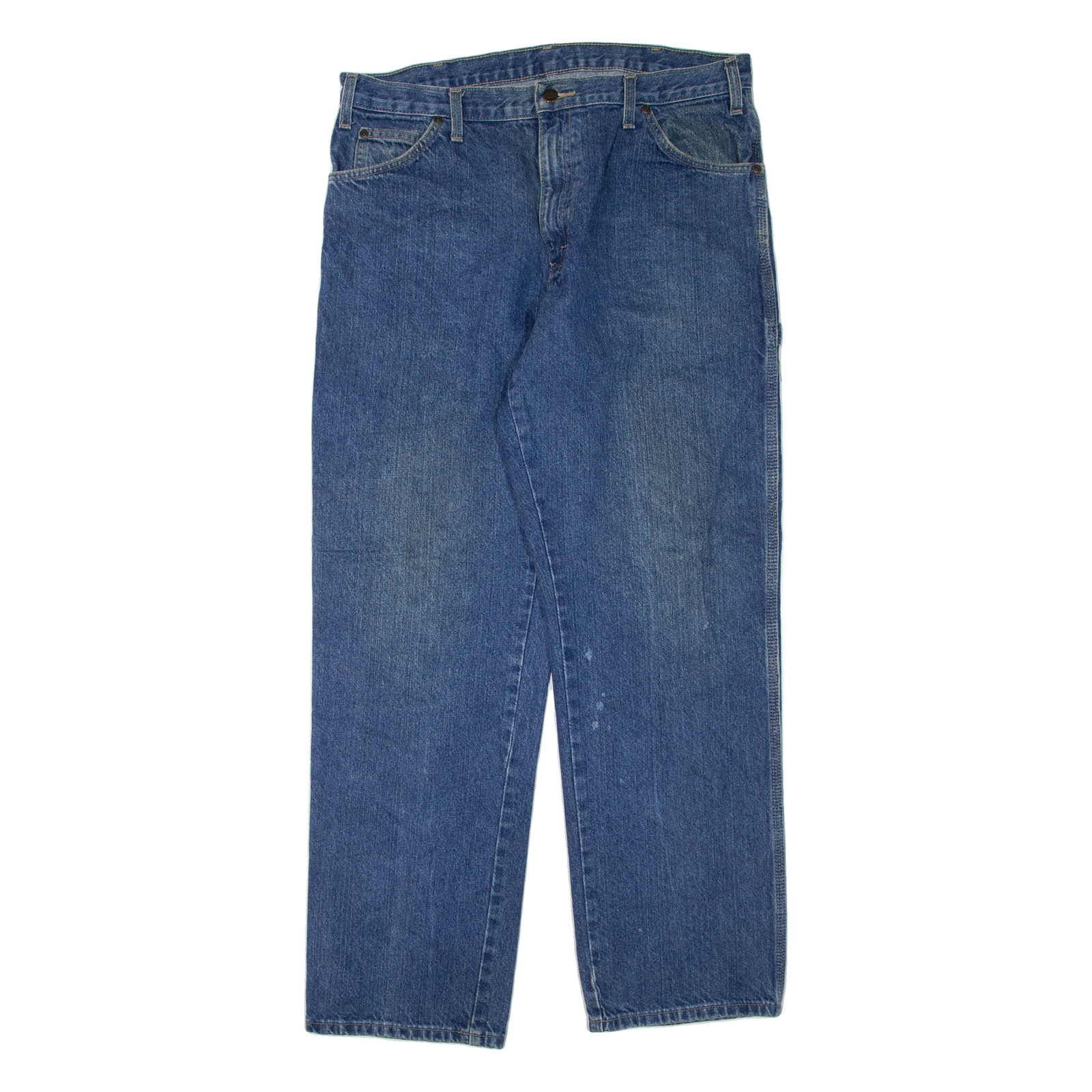 DICKIES Mens Jeans Blue Regular Straight W36 L32 Refurbished - N/A refurbished available on Cerqular