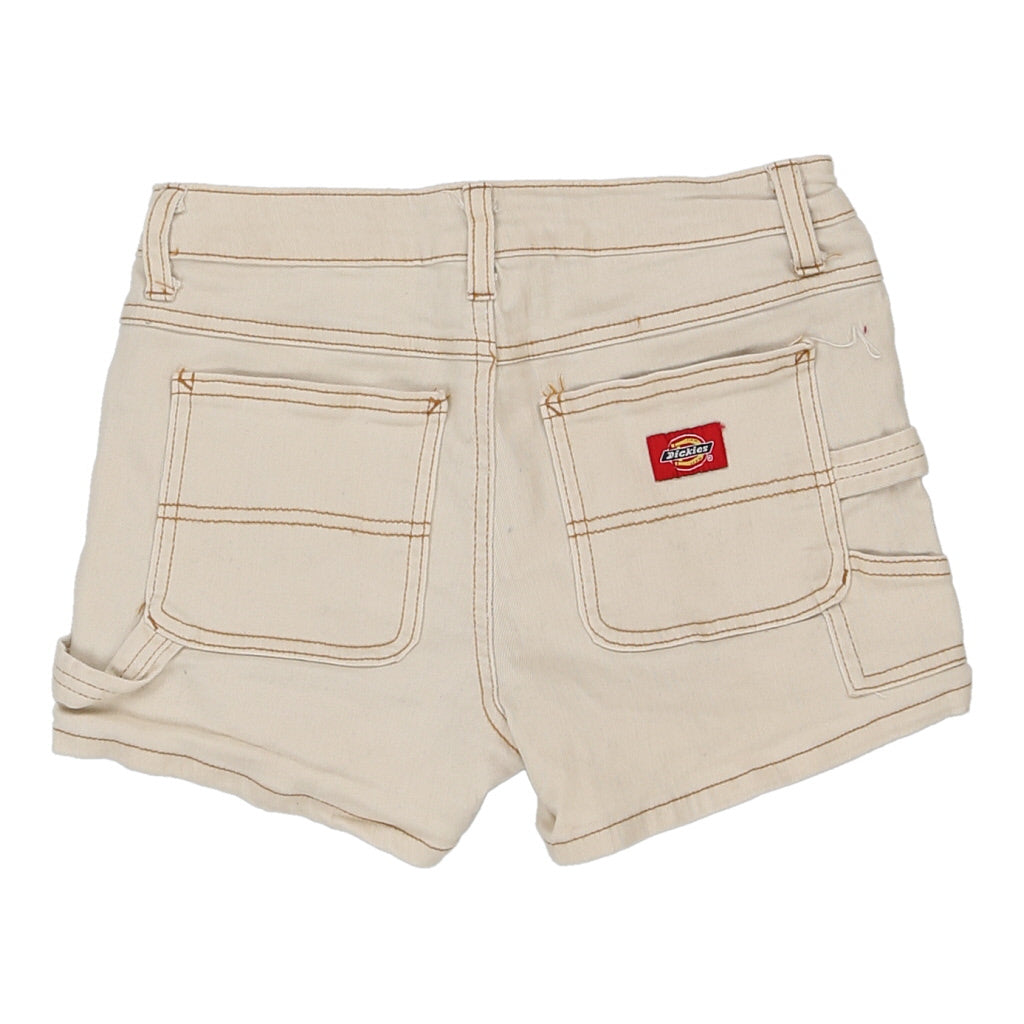 Age 12 Dickies Carpenter Shorts - 26W 3L White Cotton Refurbished - Thrifted (note: this is a term often used to describe second- refurbished available on Cerqular
