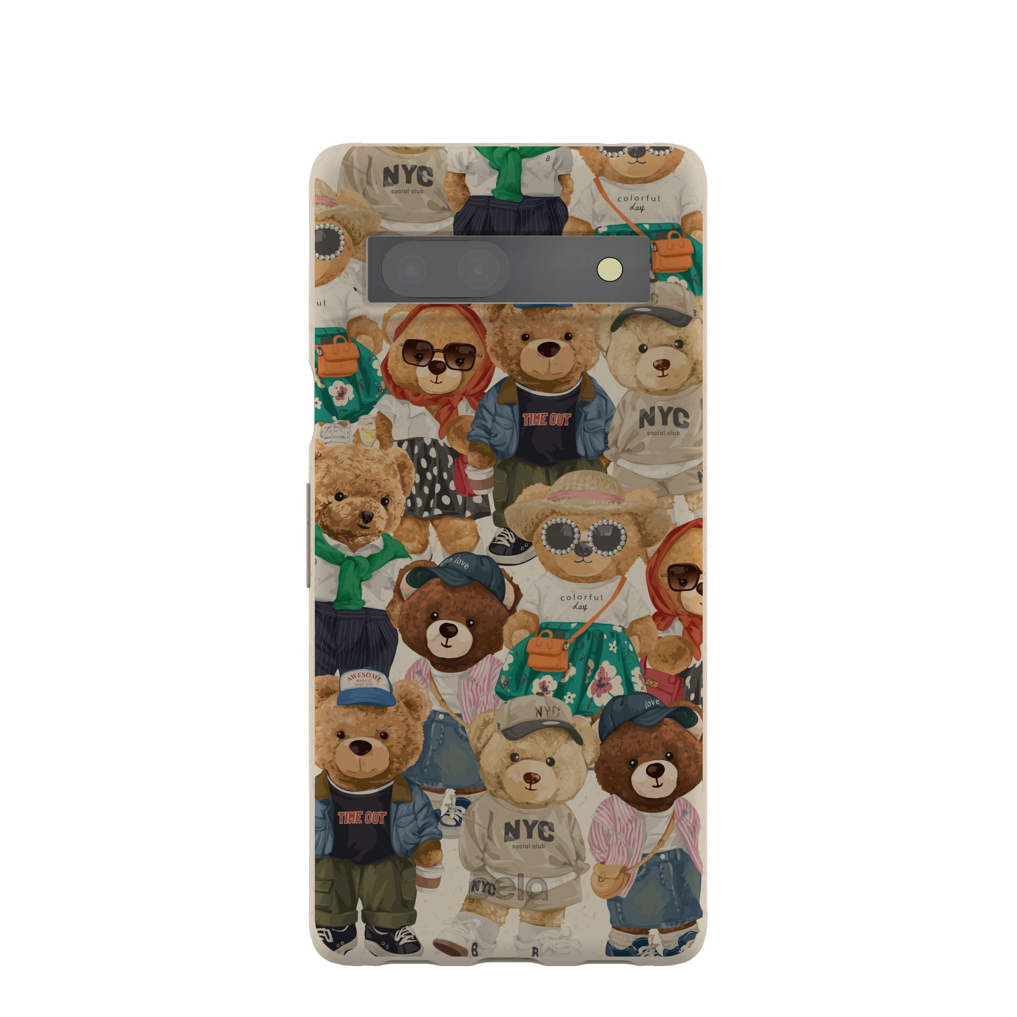 London Fog Unbearably Cute Google Pixel 7a Case Refurbished - Pela Case refurbished available on Cerqular