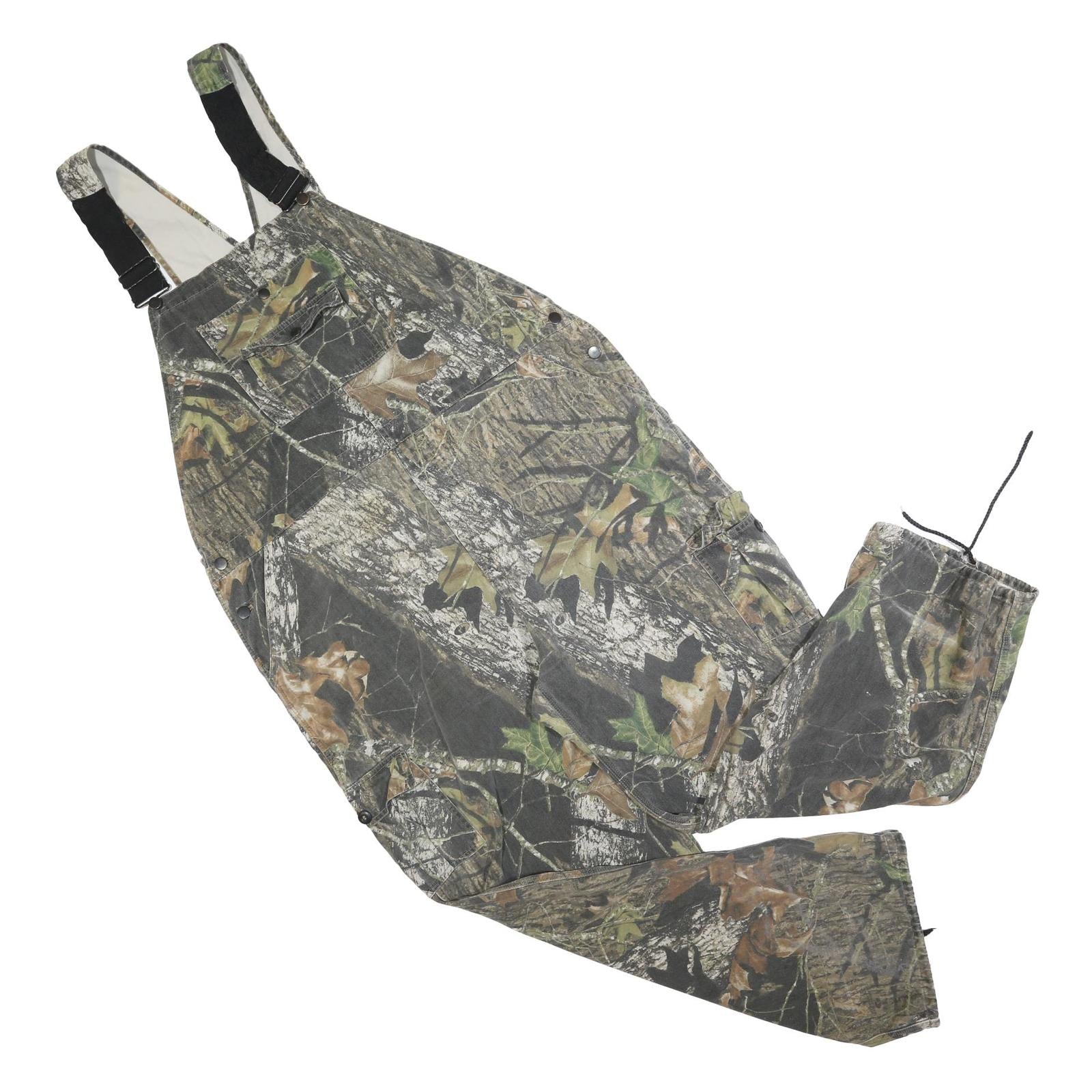 FIELD STAFF Mens Camouflage Dungarees Relaxed Cotton Blend 2XL W48 L32 Outdoor Refurbished - N/A refurbished available on Cerqular