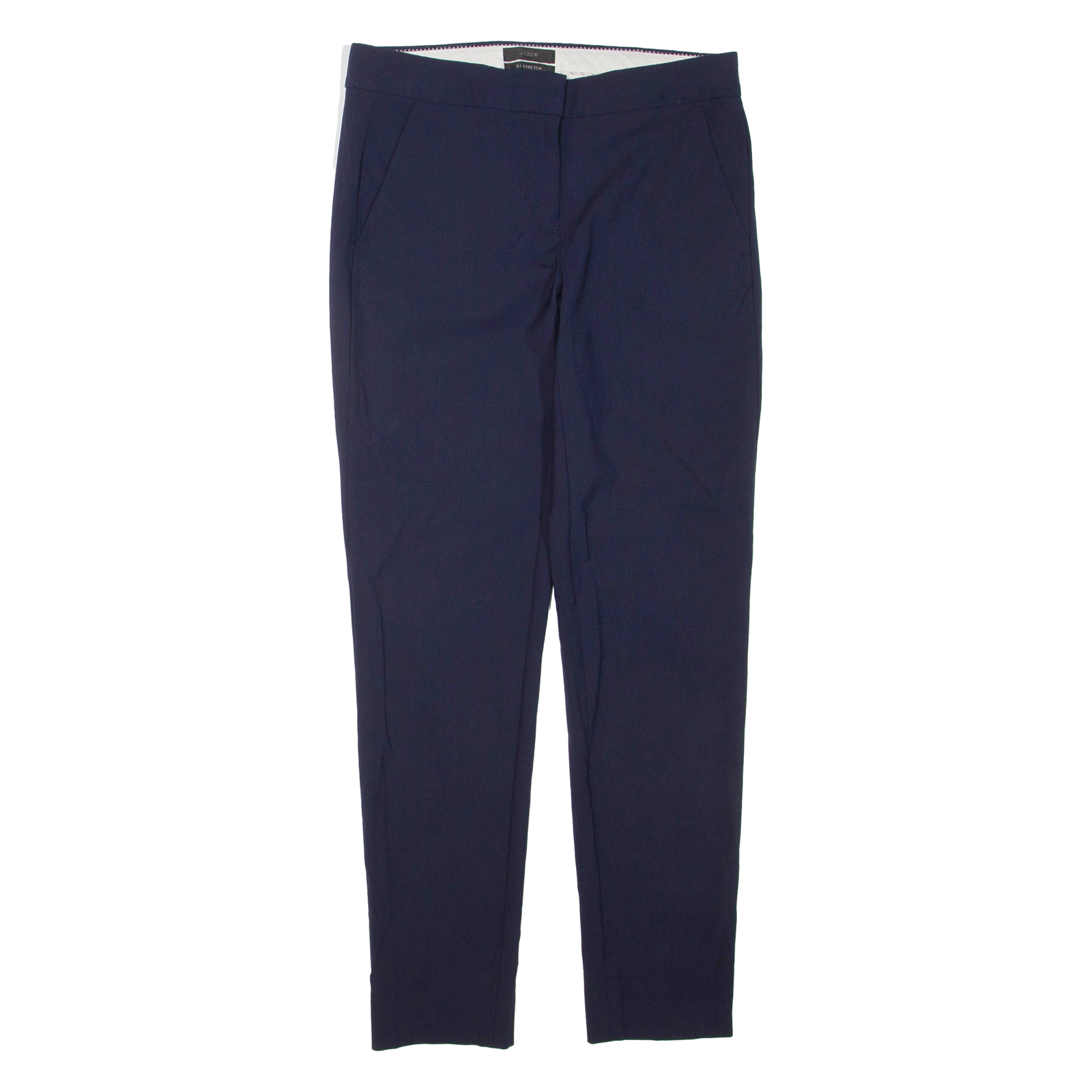 J.CREW Bi-stretch Womens Trousers Blue Regular Tapered W28 L28 Refurbished - N/A refurbished available on Cerqular