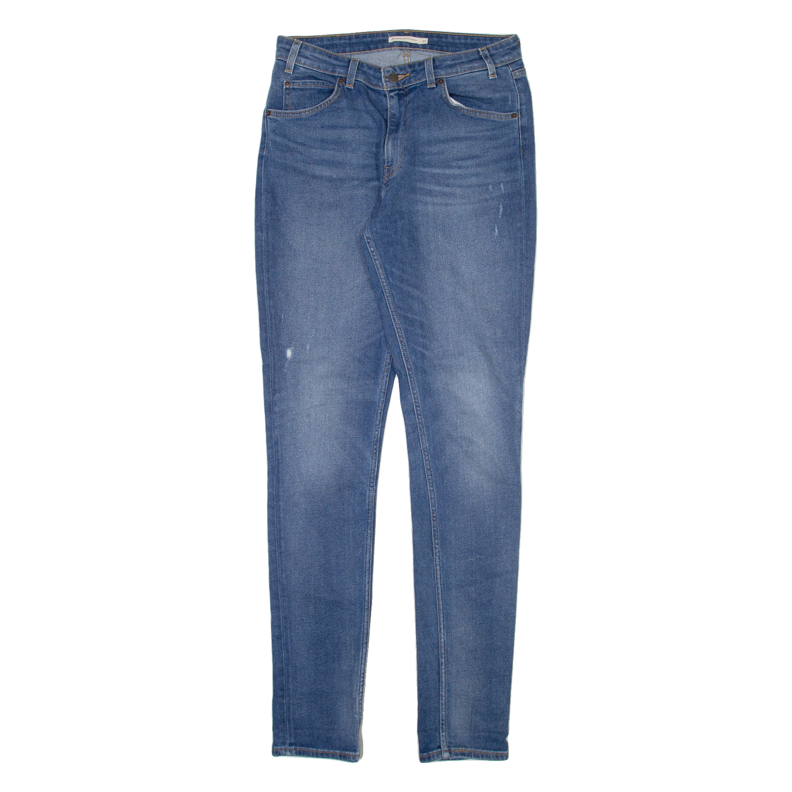 LEVI'S 721 Womens Jeans Blue Slim Skinny Stone Wash W30 L34 Refurbished - N/A refurbished available on Cerqular
