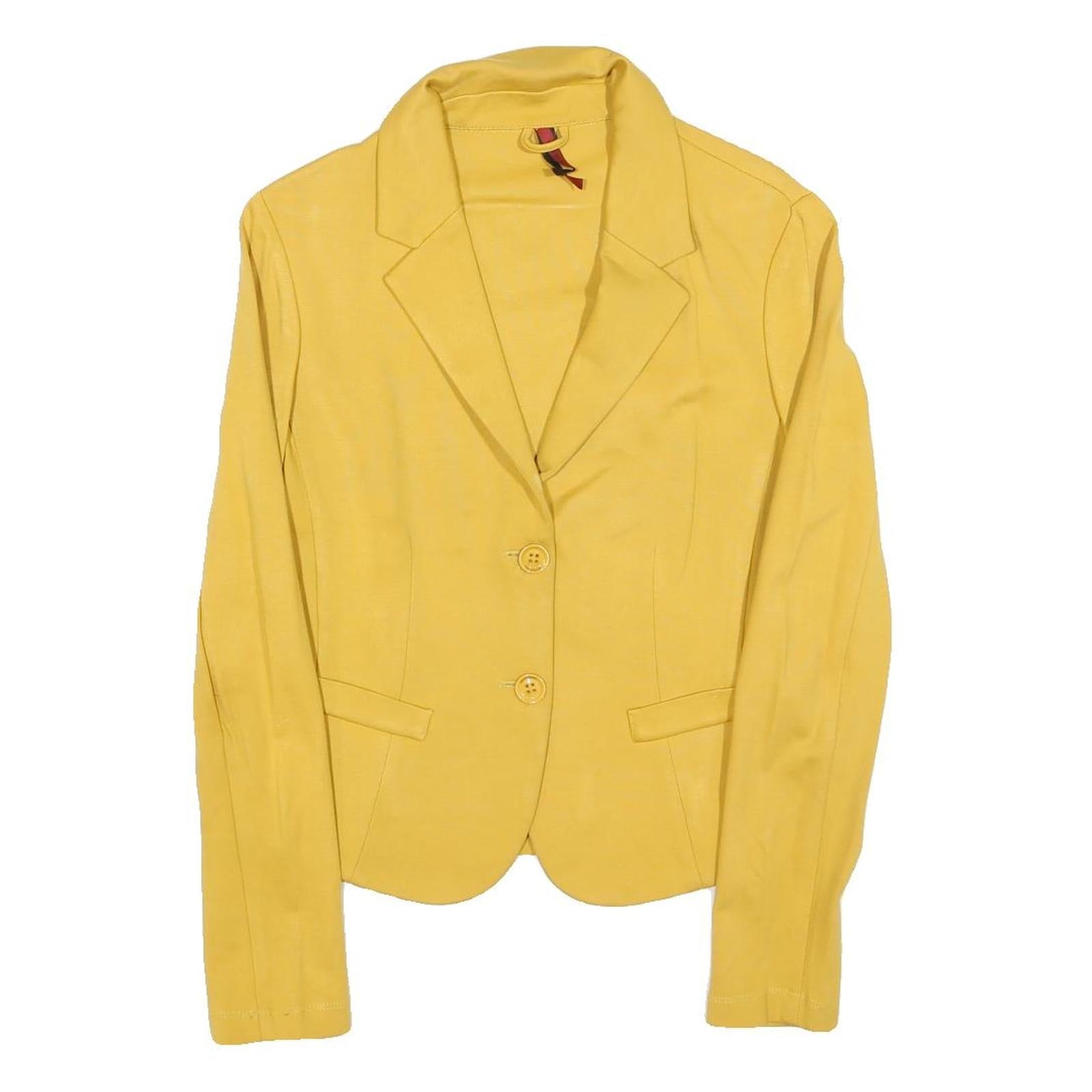 Buy IMPERIAL Womens Yellow Jacket XL Polyester Blend Button Plain Long Sleeve Refurbished - $41.59 IMPERIAL Womens Yellow Jacket XL Polyester Blend Button Plain Long Sleeve Refurbished - N/A refurbished available on Cerqular
