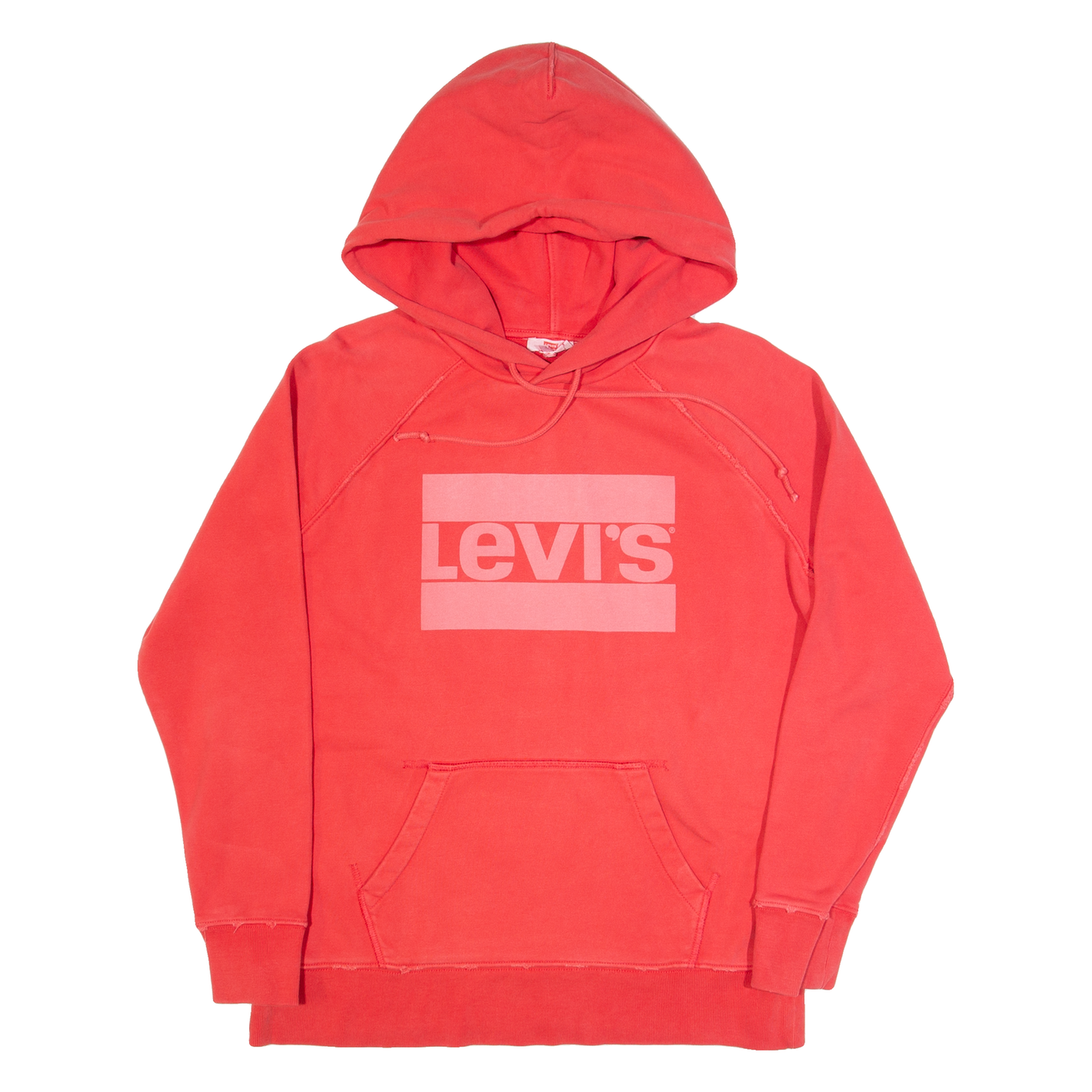 LEVI'S Mens Red Hoodie S Refurbished - N/A refurbished available on Cerqular
