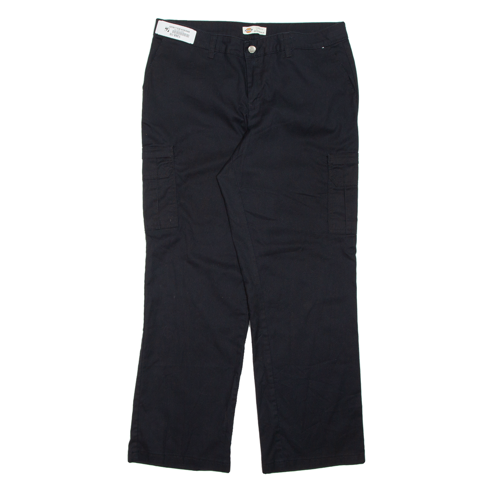 DICKIES Cargo Womens Trousers Blue Regular Straight W34 L30 Refurbished - N/A refurbished available on Cerqular