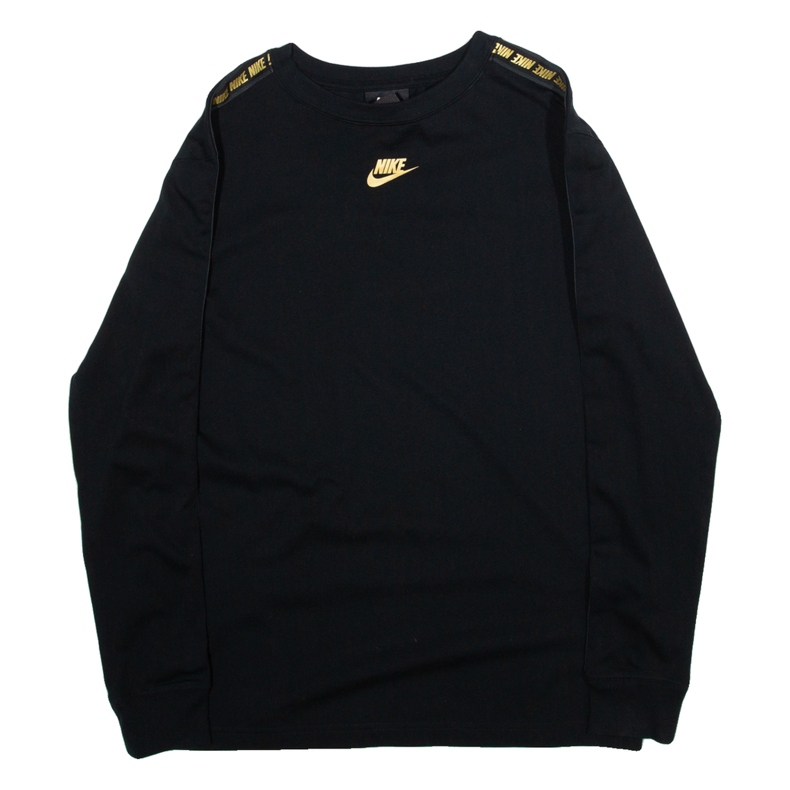 NIKE Mens T-Shirt Black Long Sleeve XS Refurbished - N/A refurbished available on Cerqular