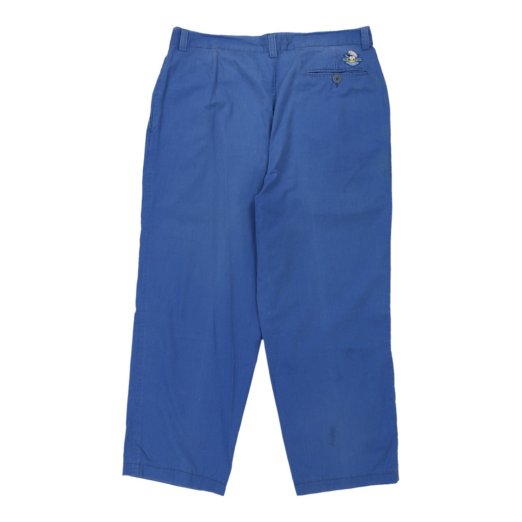 Iceberg Trousers - 36W 27L Blue Cotton Refurbished - Thrifted (note: this is a term often used to describe second- refurbished available on Cerqular