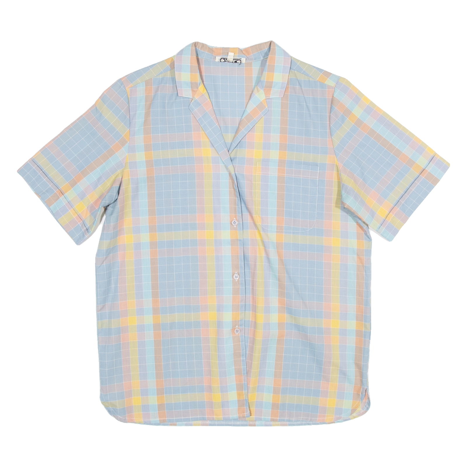 POOLE Womens Shirt Blue Gingham S Refurbished - N/A refurbished available on Cerqular