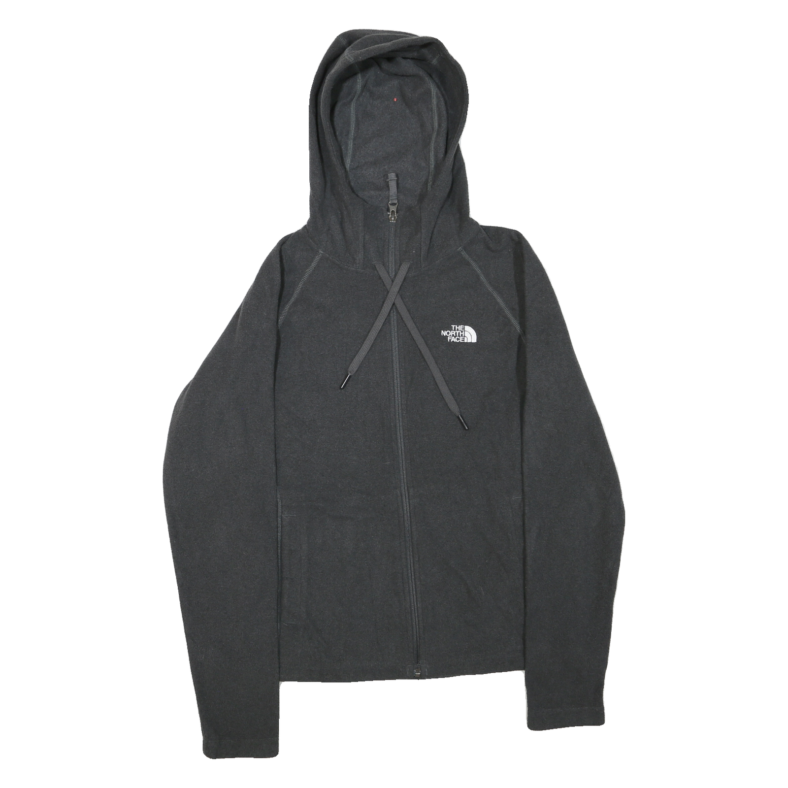 THE NORTH FACE Womens Black Hoodie Jacket M Polyester Blend Zip Activewear Refurbished - N/A refurbished available on Cerqular