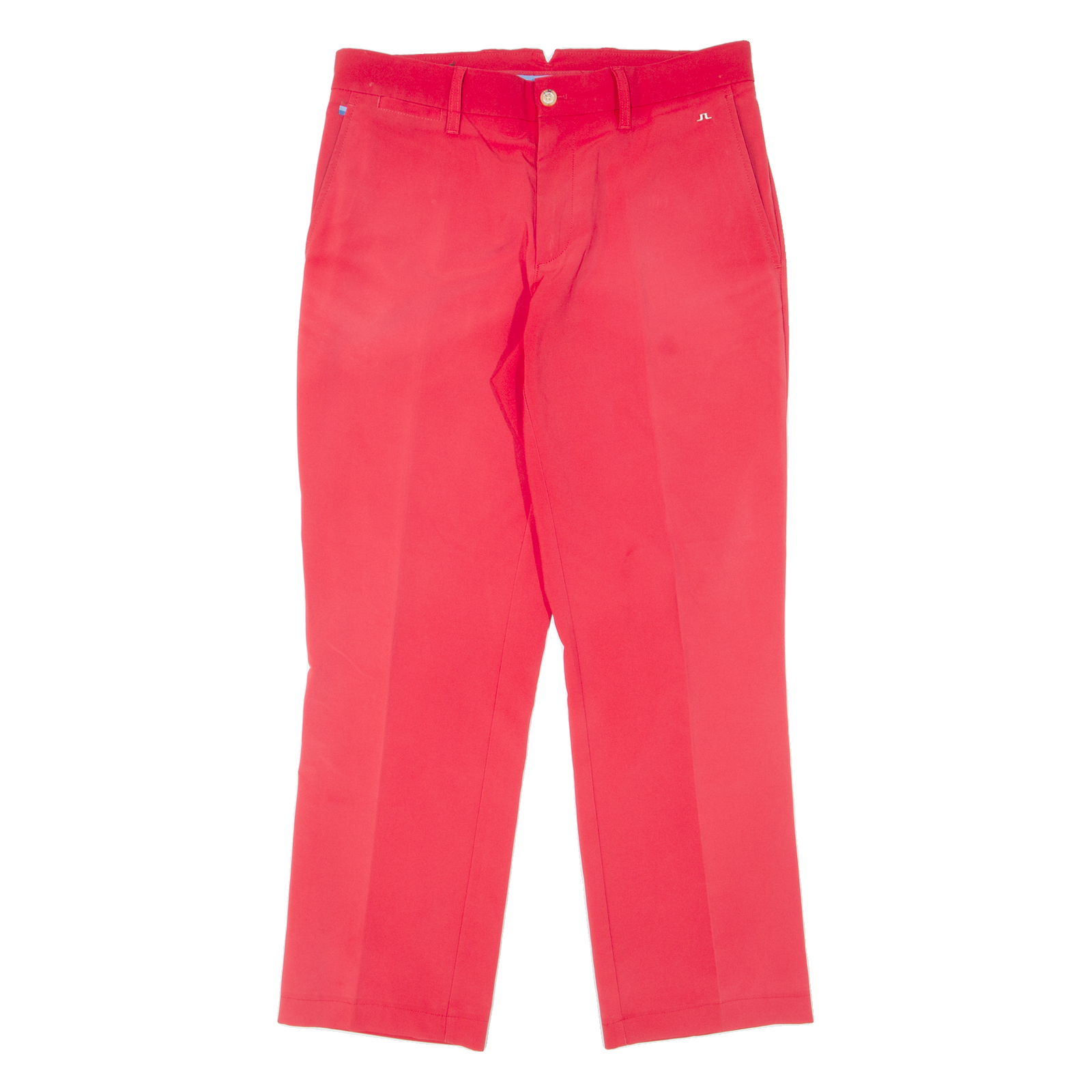 J. LINDEBERG Womens Trousers Red Regular Straight W29 L28 Refurbished - N/A refurbished available on Cerqular