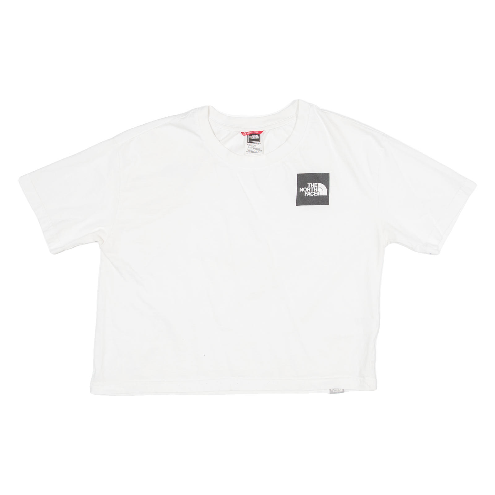 THE NORTH FACE Cropped Womens T-Shirt White XS Refurbished - N/A refurbished available on Cerqular